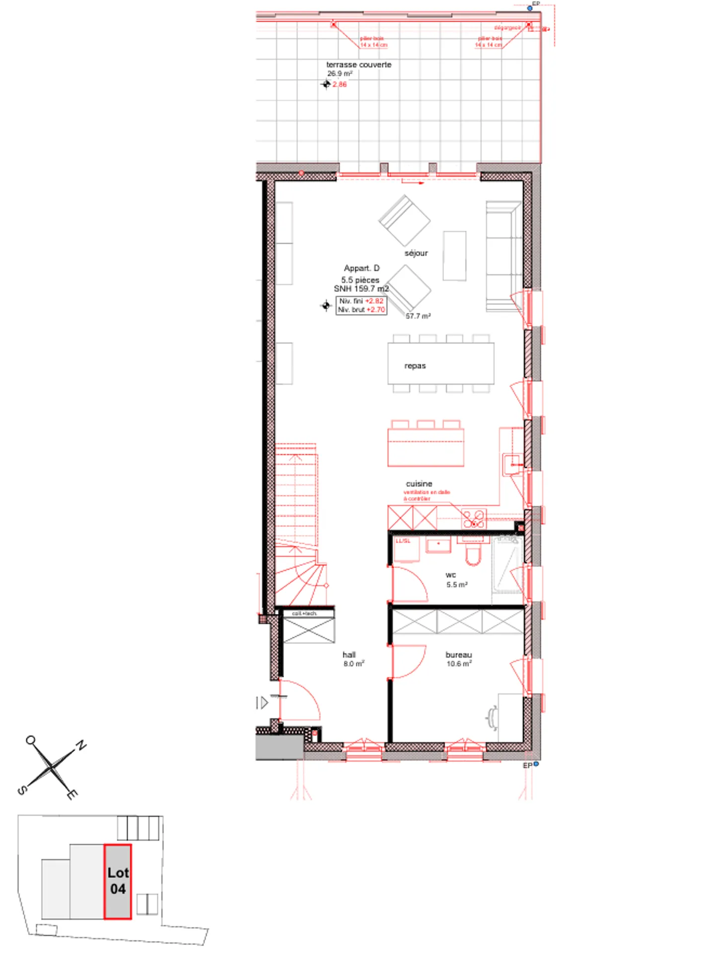 Appartamento 5.5 stanze - Foto 2 di 6