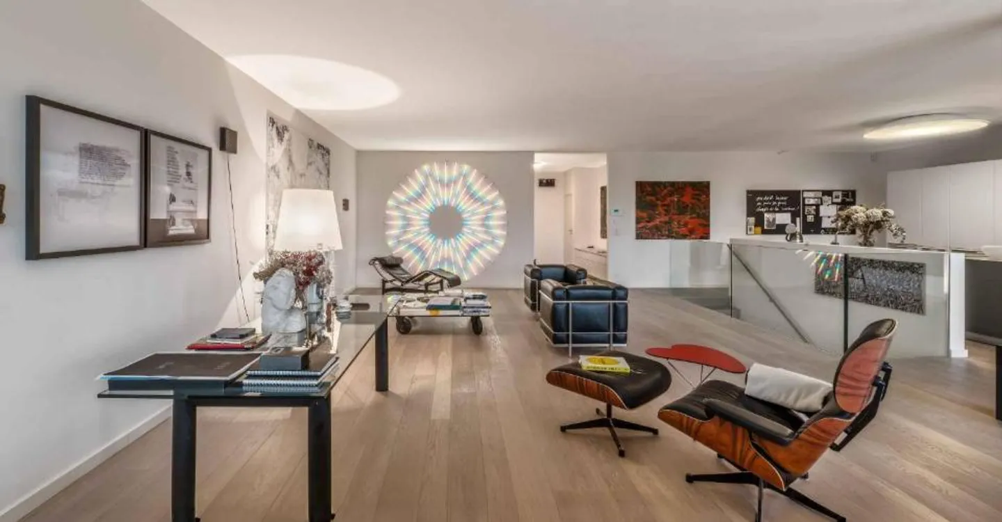 Coup de cœur: sublime contemporary duplex with gardens, view of the fields and the lake - Photo 4 of 11