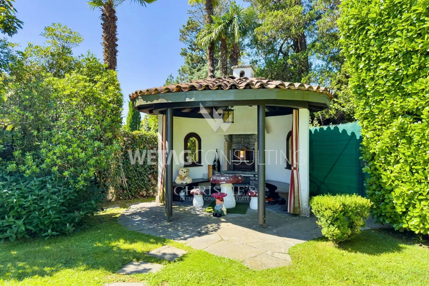 Villa elegante con piscina a Lugano-Magliaso in vendita, direttamente su ... - Foto 12 di 13