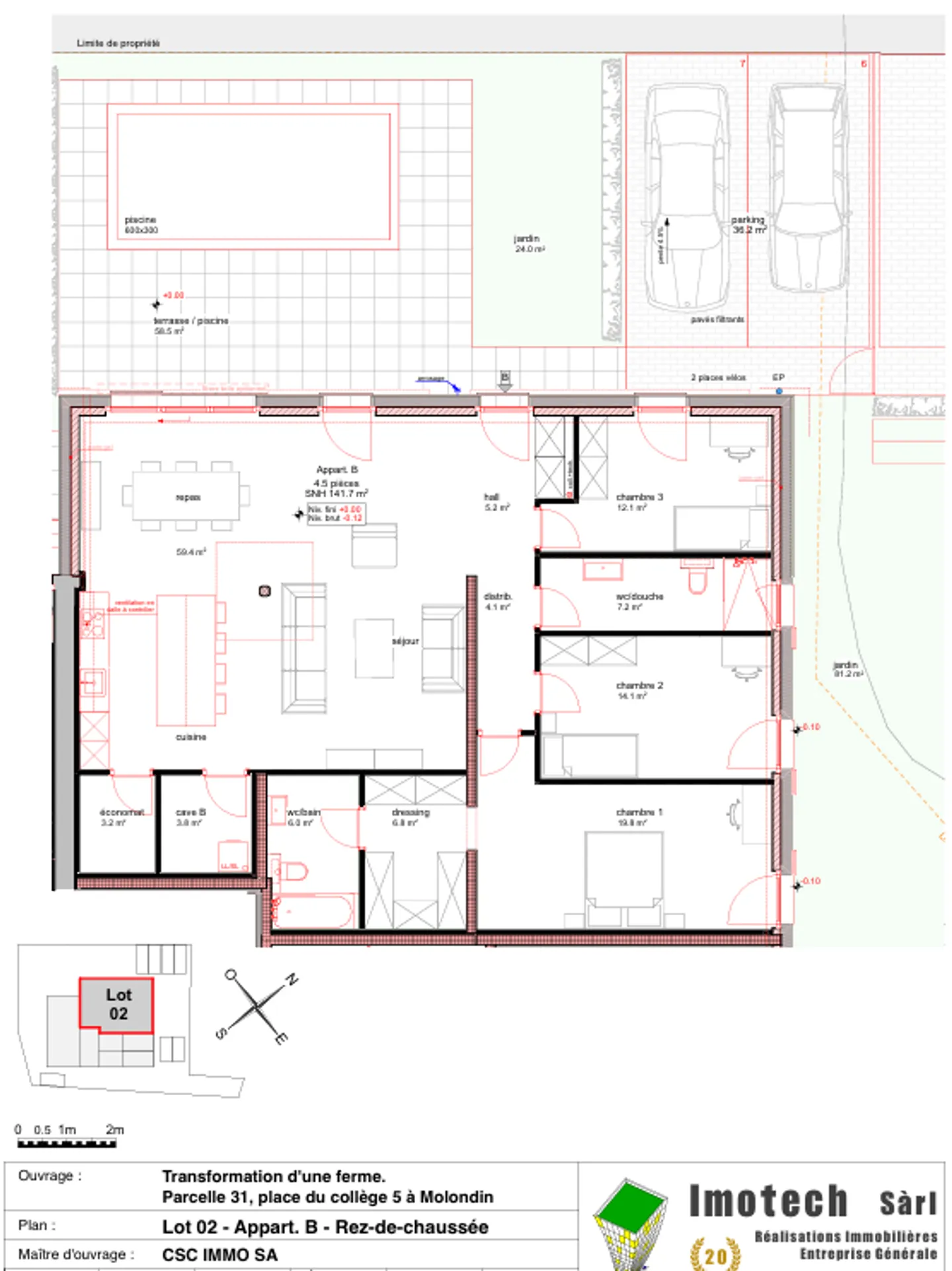 Appartement de Jardin Charmant - Photo 1 sur 5