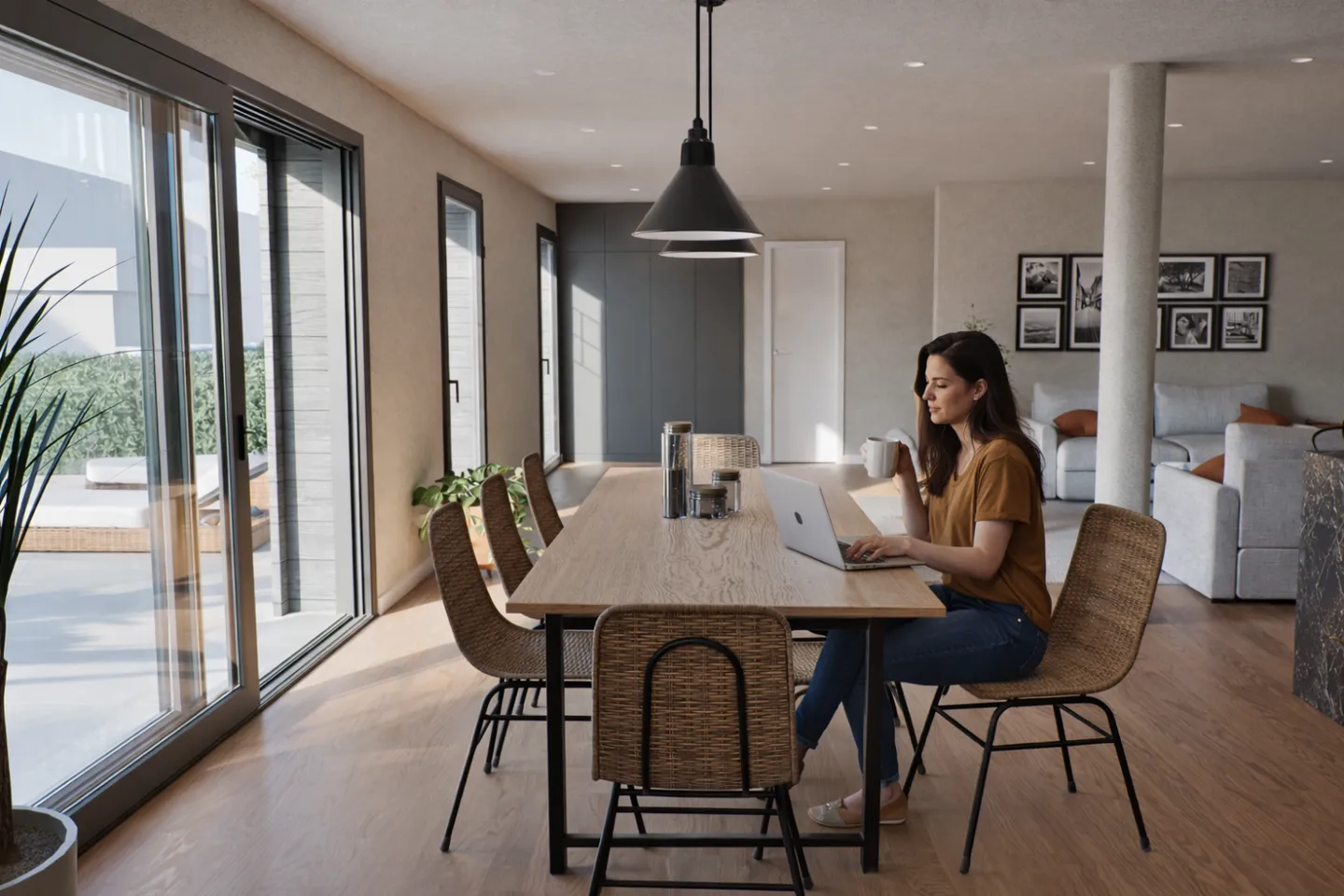 Appartement de Jardin Charmant - Photo 4 sur 5