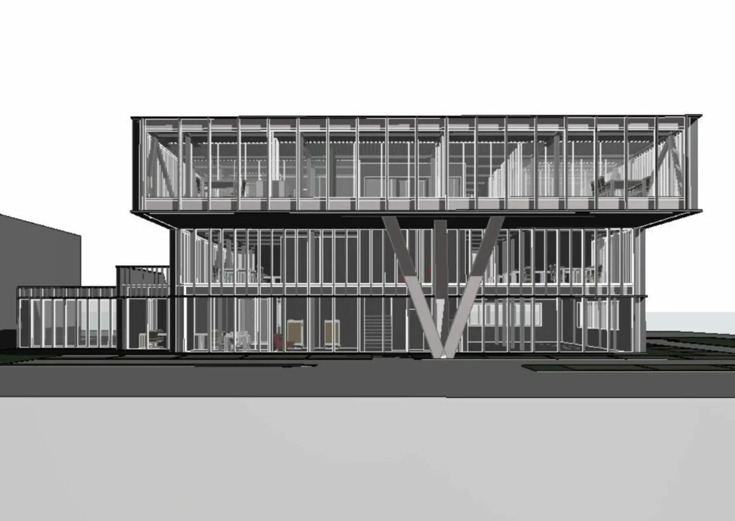 I tuoi locali da 270 a 640 m2 edificio nuovo in affitto St Prex - Foto 3 di 5