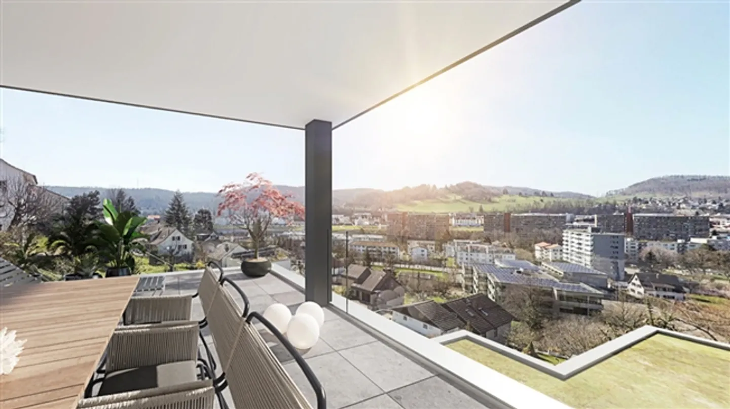 Appartement 4½ pièces ultra moderne avec grande terrasse - Photo 6 sur 18