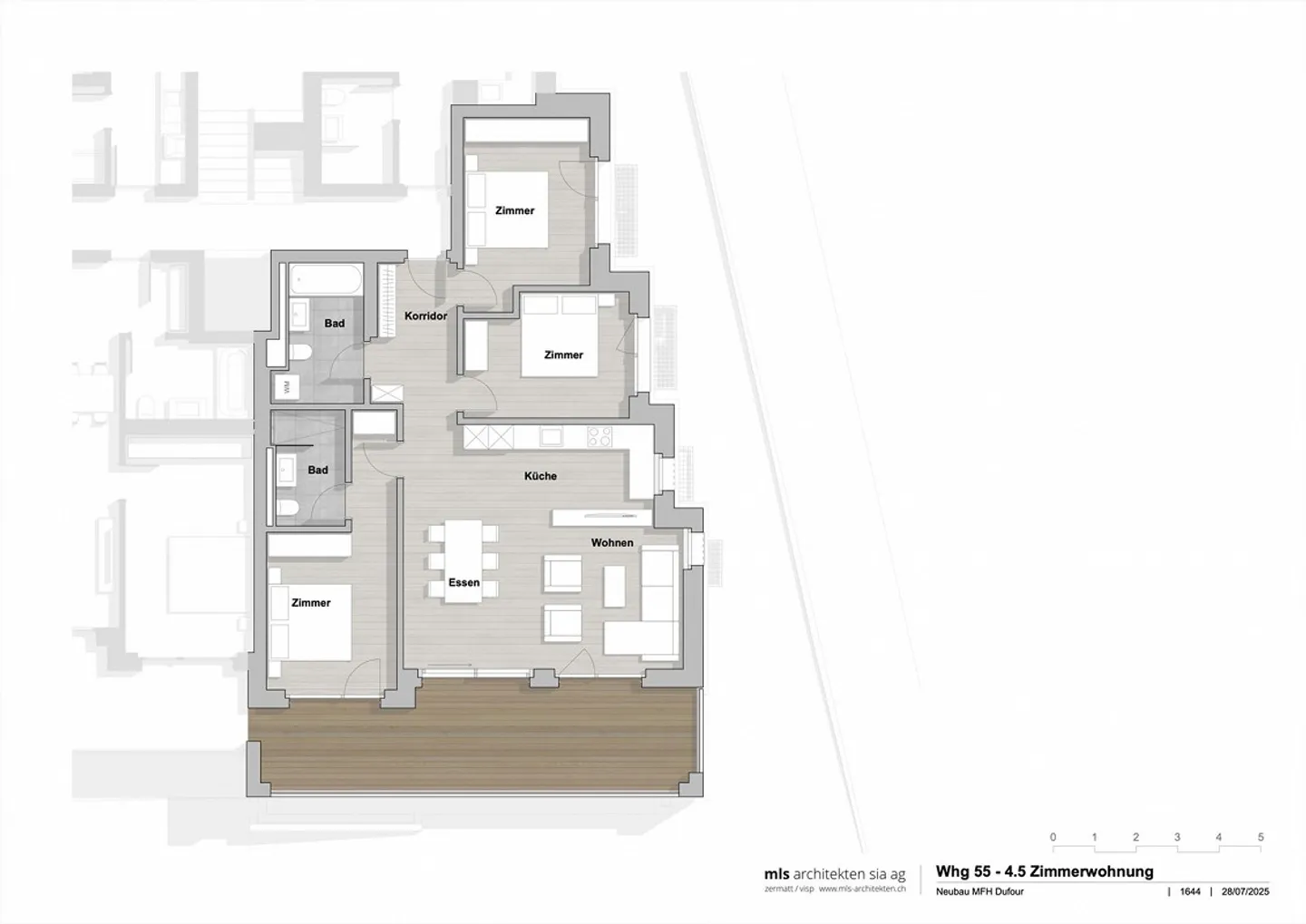 New Building in Dufour | 4.5 Room Apartment | 4th Floor | Primary Residence - Photo 9 of 9