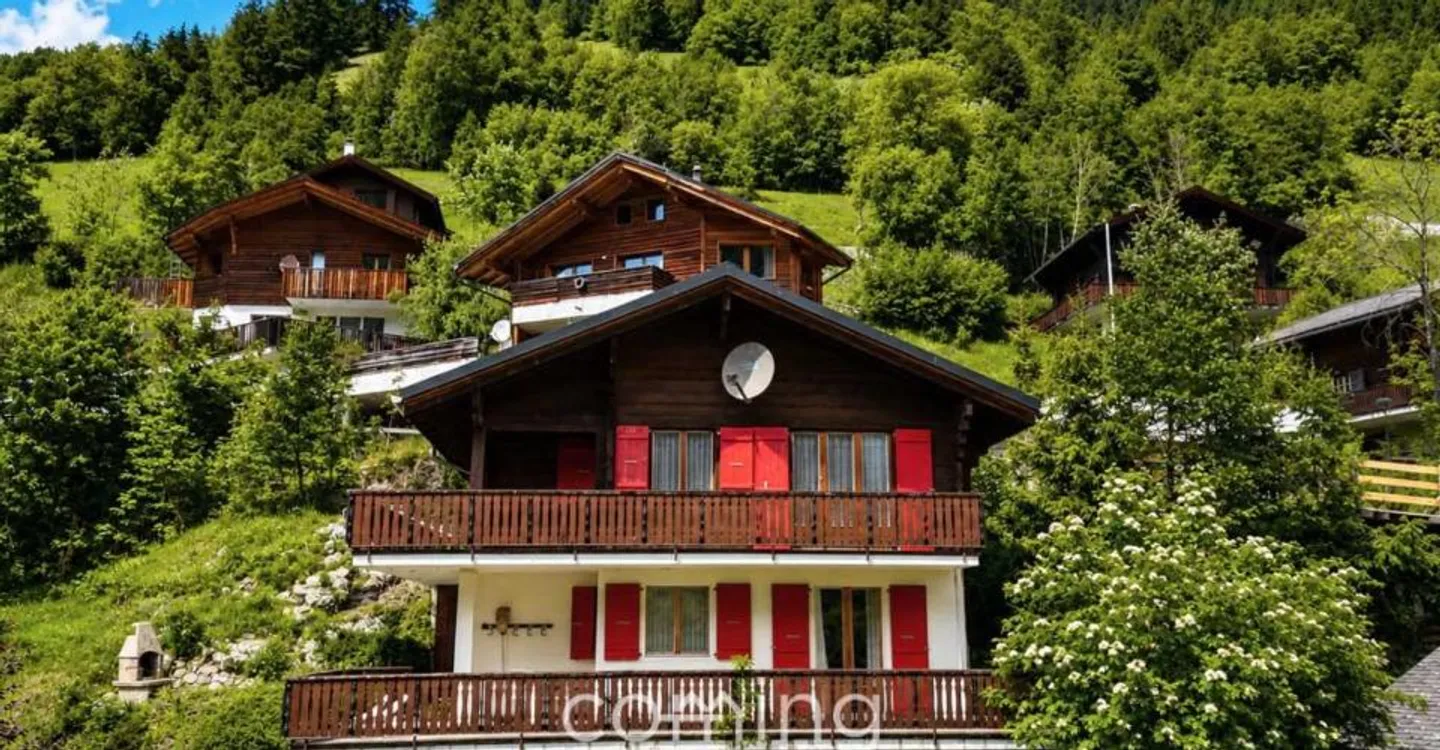 Two apartments, a chalet - panoramic mountain view and second home in Kippel - Photo 1 of 13