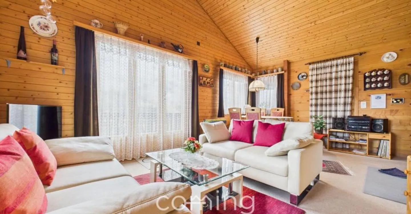 Two apartments, a chalet - panoramic mountain view and second home in Kippel - Photo 3 of 13