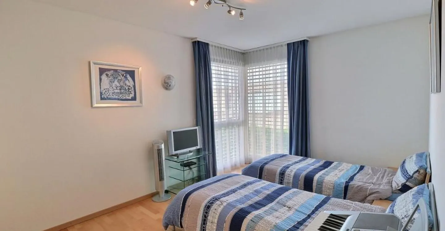 GRANDE APPARTAMENTO DI 5,5 LOCALI CON I COMFORT DI UNA VILLA E UNA BELLA VISTA PANORAMICA - Foto 10 di 12