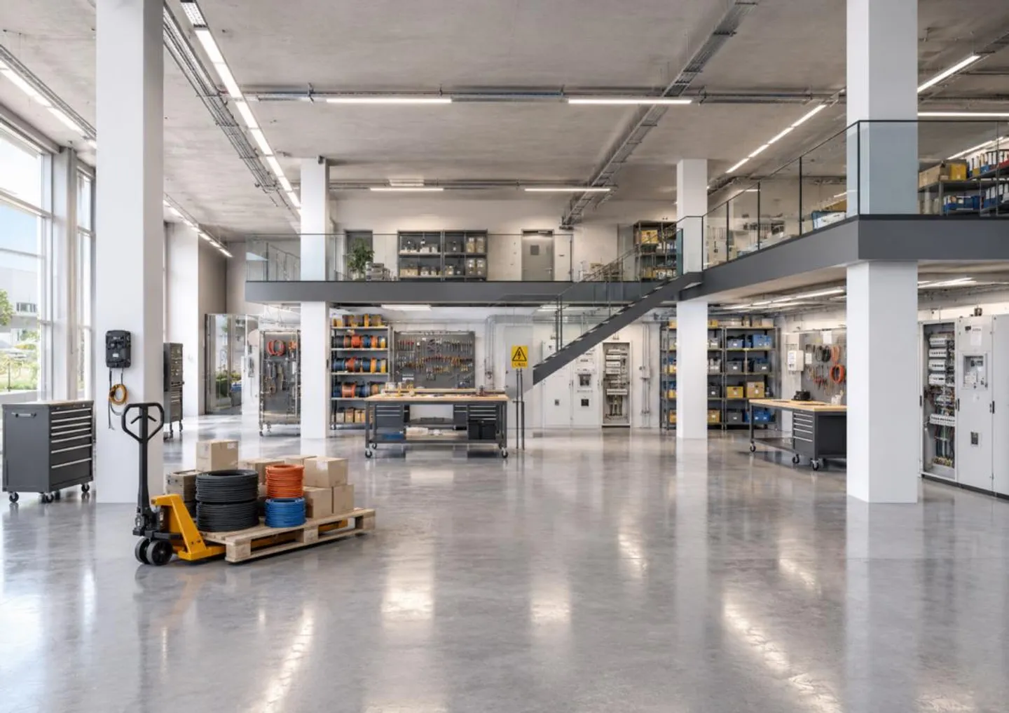 Area di proprietà con accesso per camion - Accessibile direttamente, flessibile ... - Foto 1 di 6
