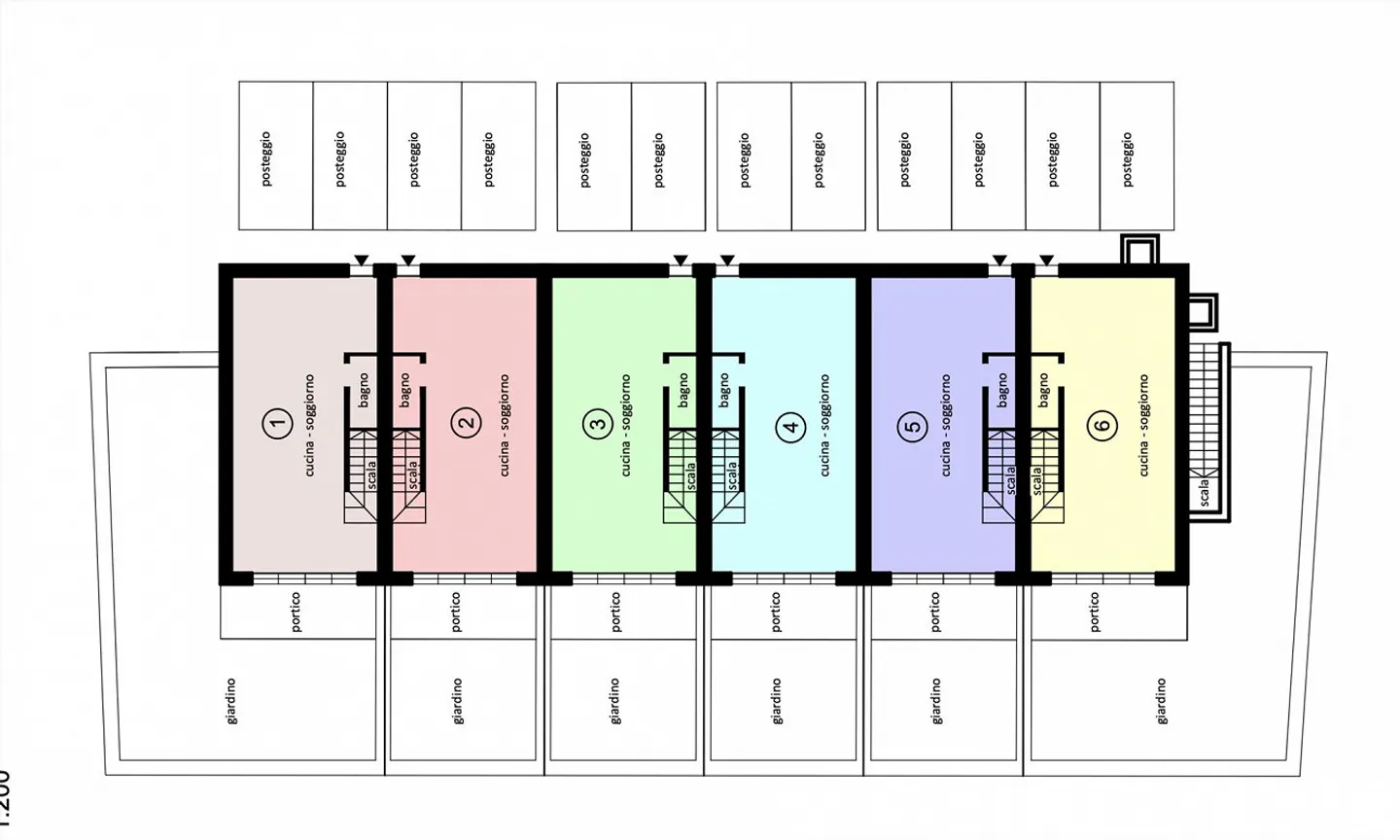 NUOVA E MODERNA VILLA A SCHIERA 4.5 STANZE CON GIARDINO A COLDRERIO - Foto 7 di 8