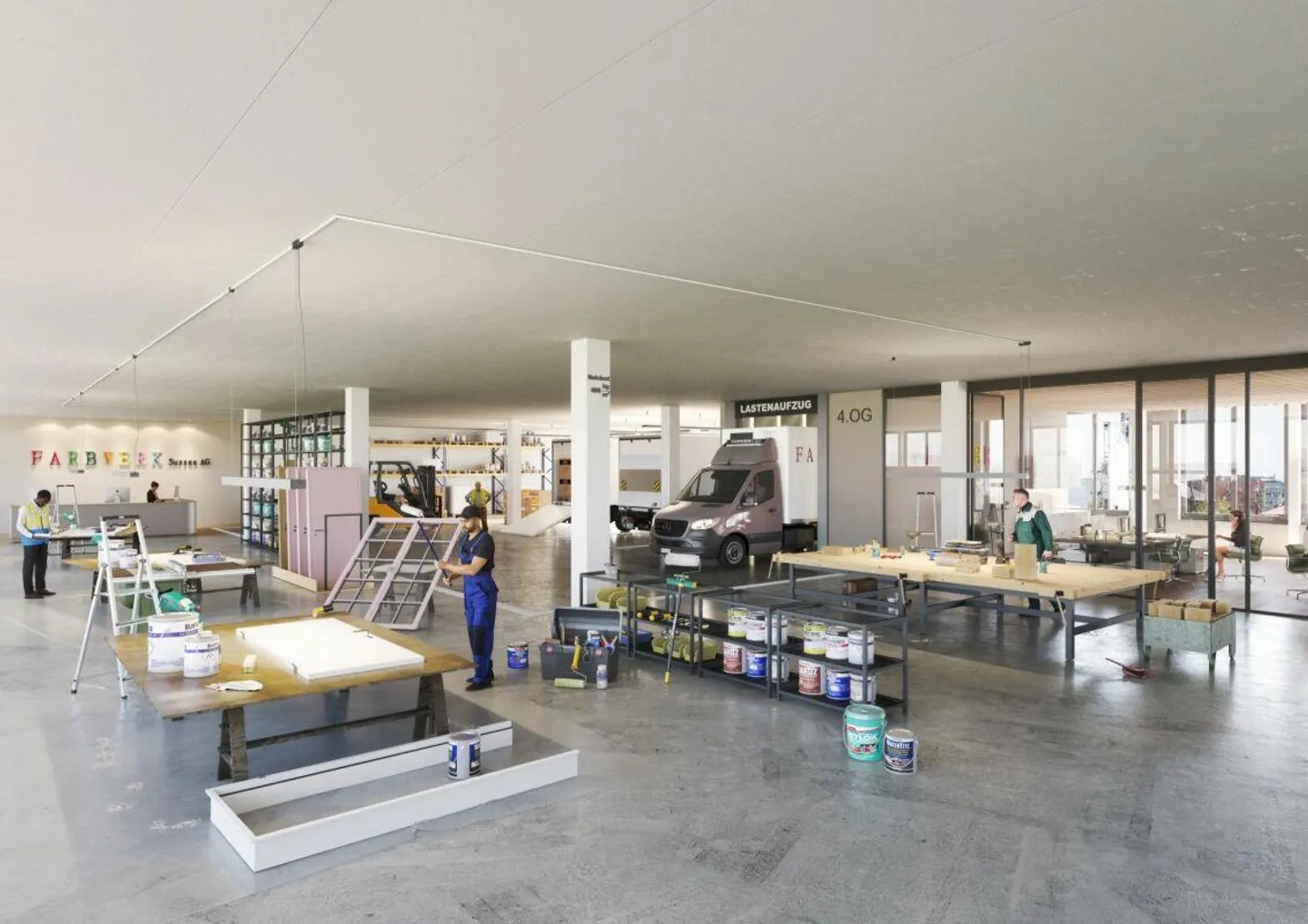 Area di proprietà con accesso per camion - Accessibile direttamente, flessibile ... - Foto 6 di 6