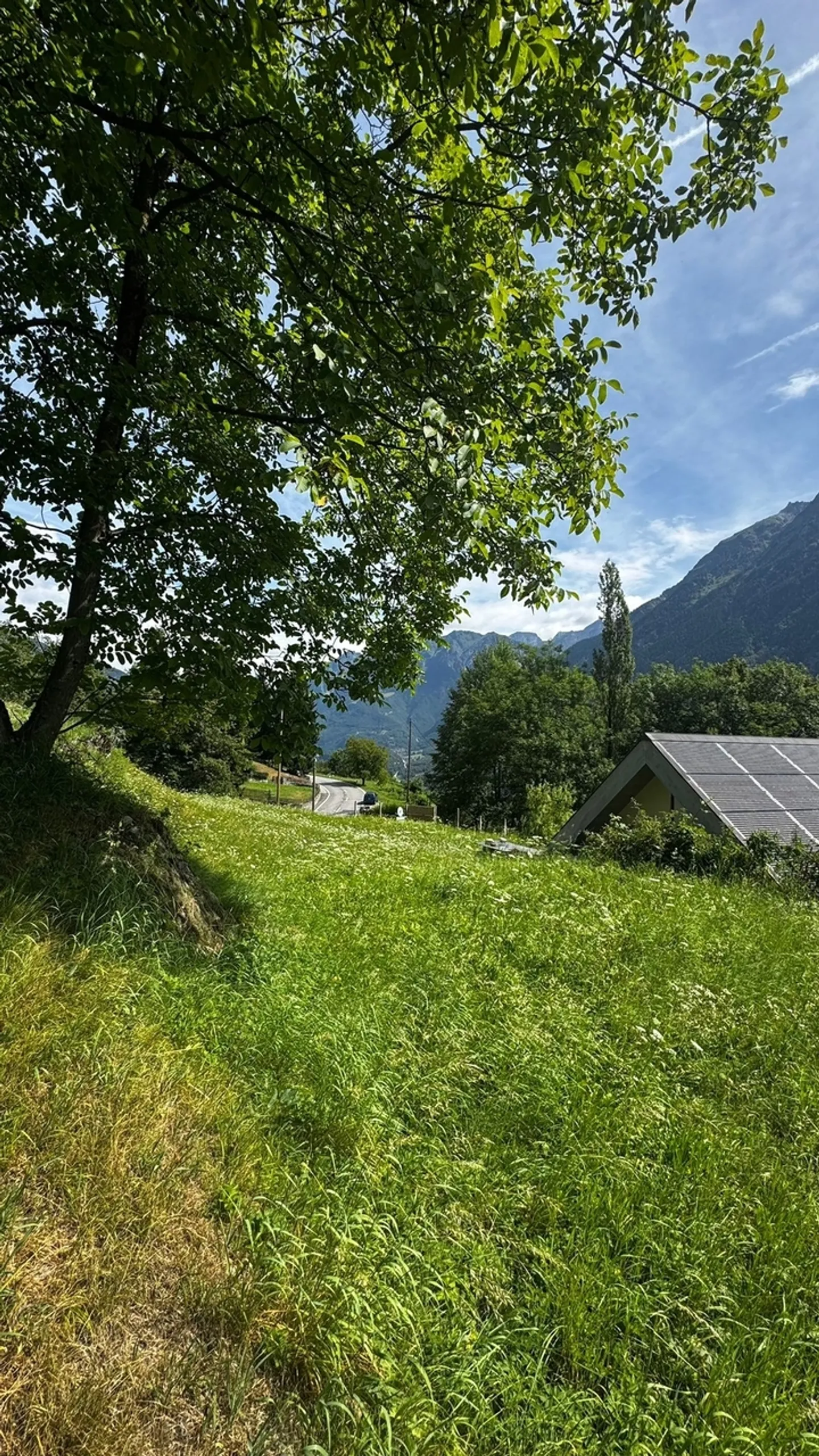 Baugrundstück im Val di Blenio, mit hervorragender Sonnenausrichtung... - Foto 2 von 9