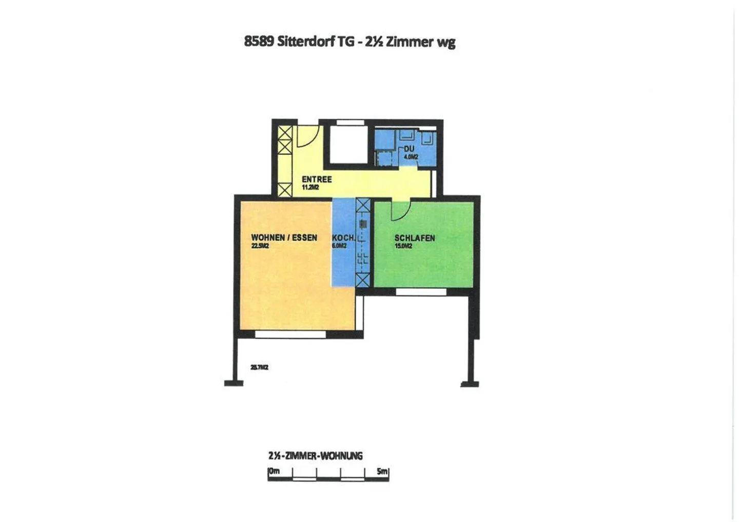 Grosszügige, moderne und helle Wohnung mit grosser Terrasse und eigenem Garten - Foto 5 von 5