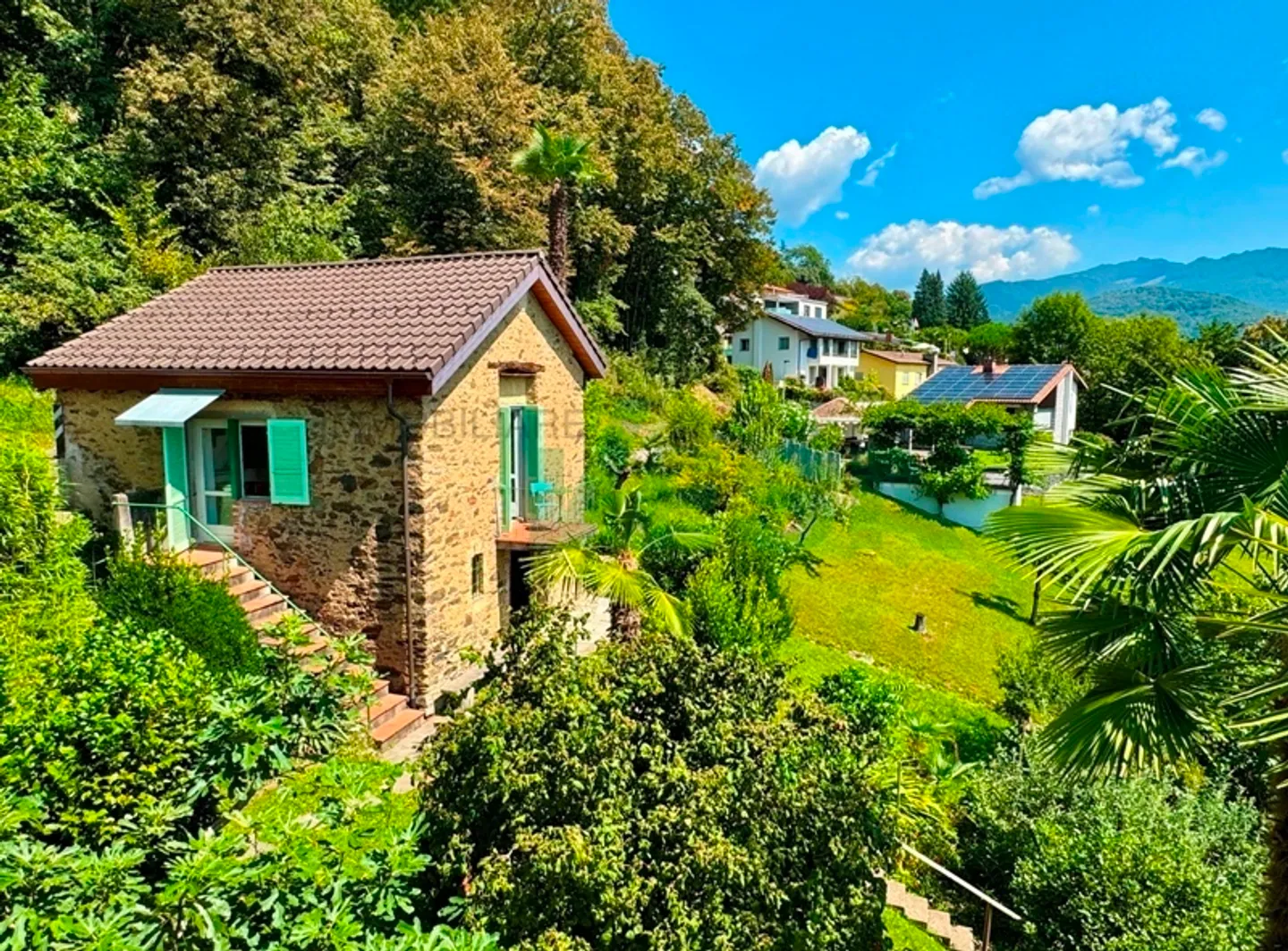 Wunderschönes Anwesen mit Villa, romantischem Rustico und Bauland - Foto 7 von 15