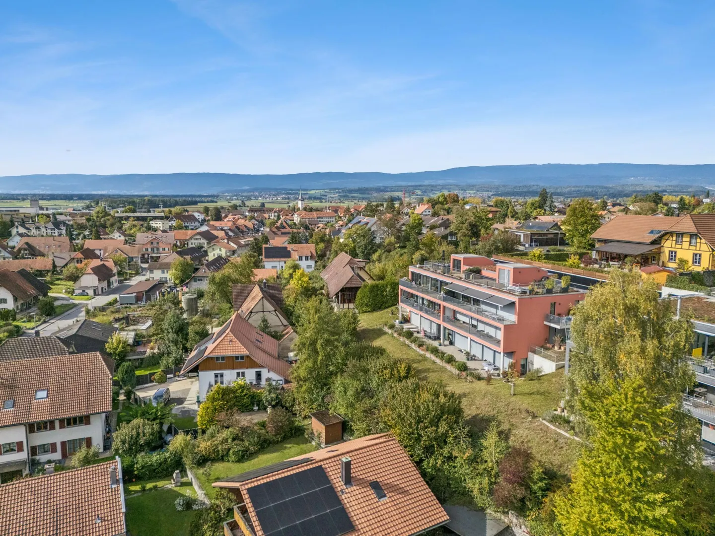 Noble appartement en duplex de 5,5 pièces au-dessus des toits de Kerzers - Photo 14 sur 14