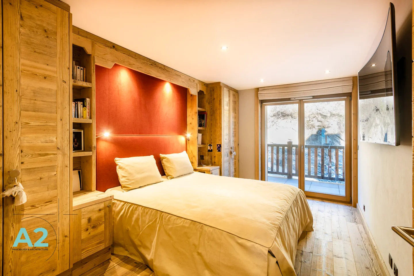 MAGNIFIKANTE WOHNUNG AM EINGANG VON MONTANA MIT PANORAMABLICK - Foto 9 von 13