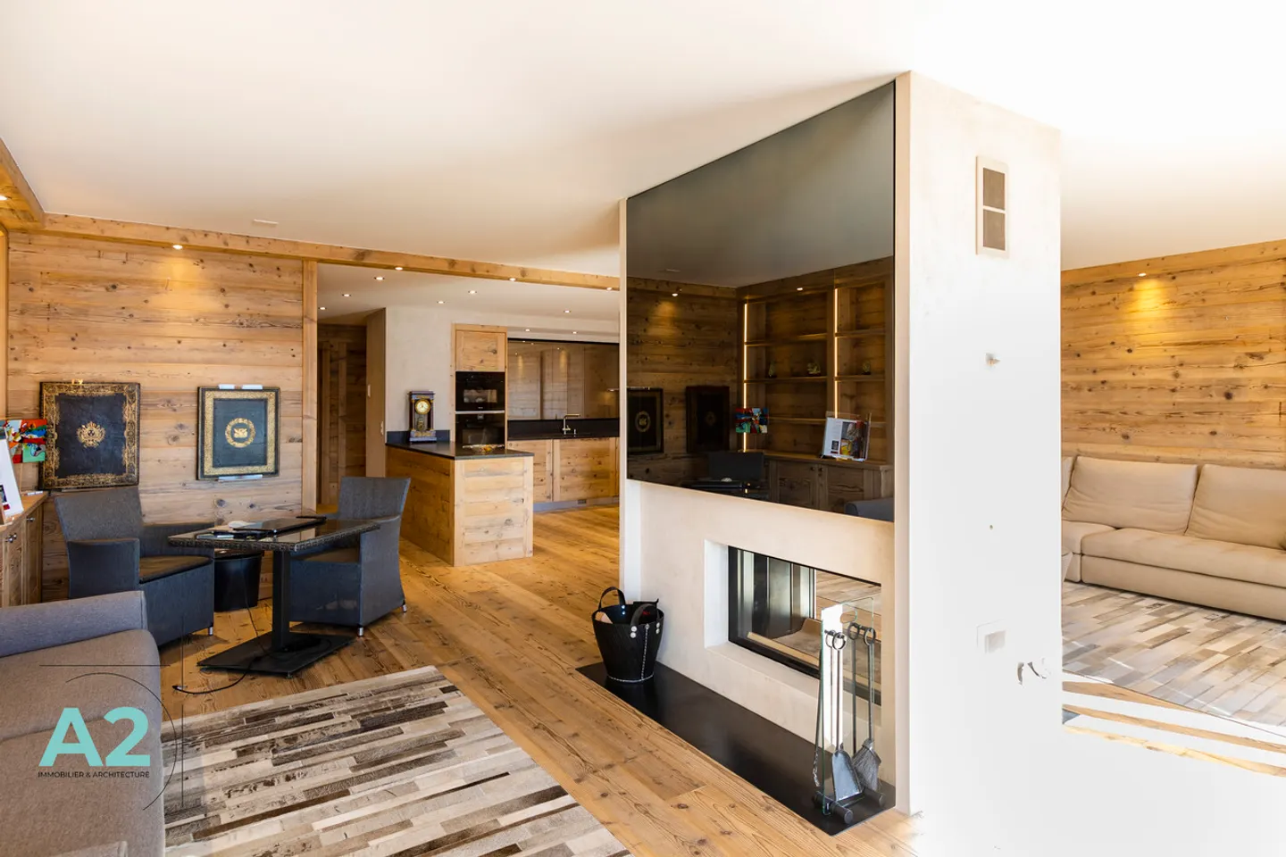 MAGNIFIKANTE WOHNUNG AM EINGANG VON MONTANA MIT PANORAMABLICK - Foto 3 von 13