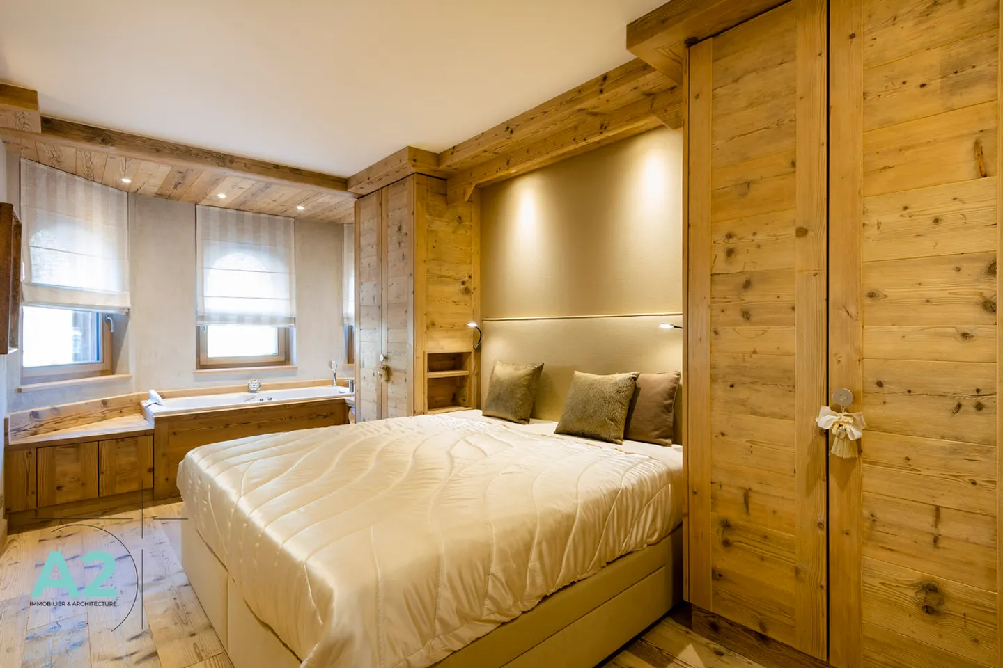 MAGNIFIKANTE WOHNUNG AM EINGANG VON MONTANA MIT PANORAMABLICK - Foto 6 von 13