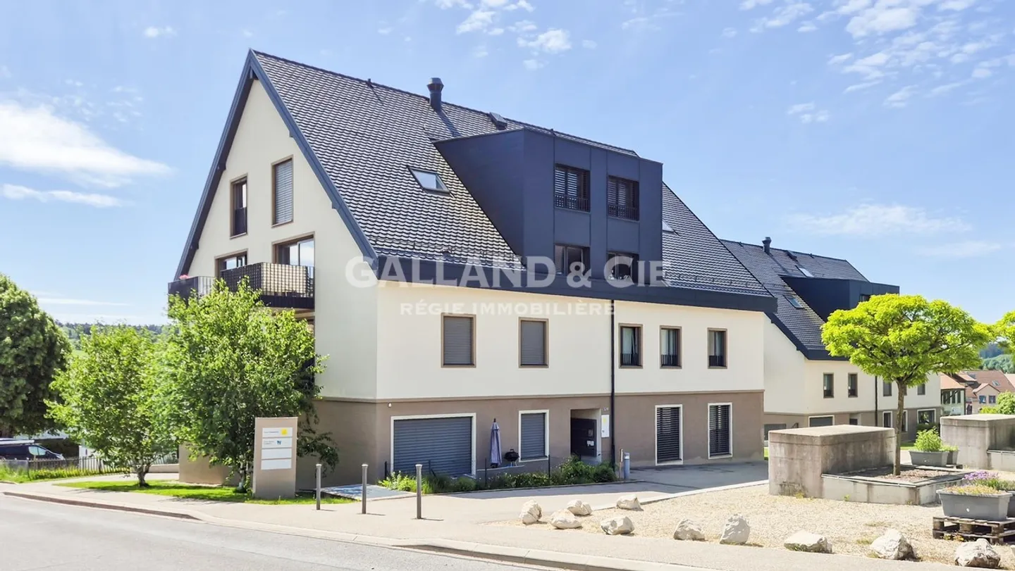 Appartement de 2½ pièces avec terrasse - Photo 1 sur 6
