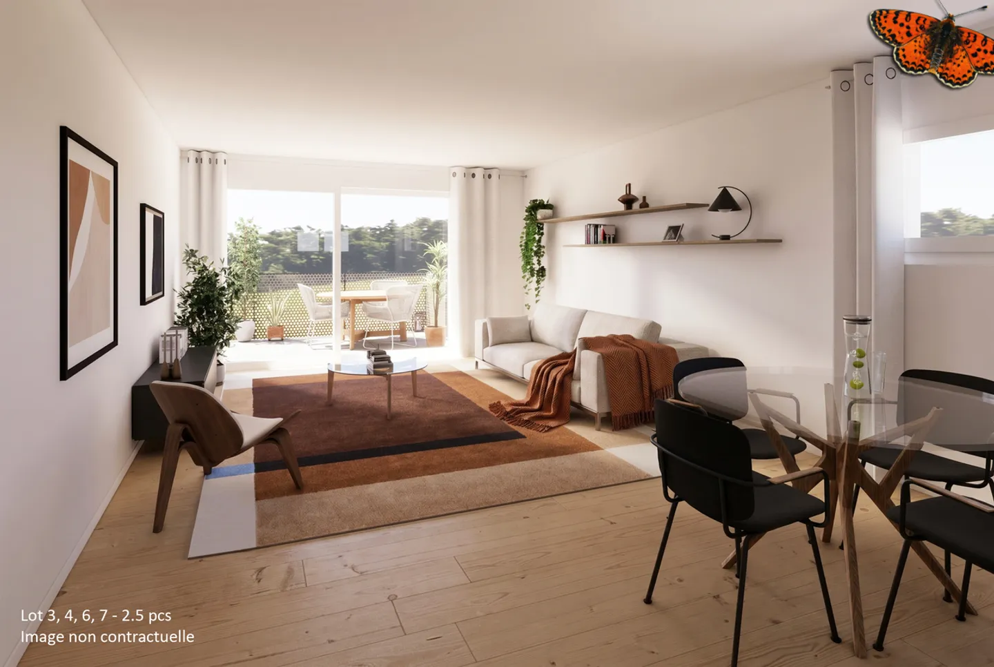 2.5 pces dans nouvelle promotion, situation idéale - Foto 4 di 5