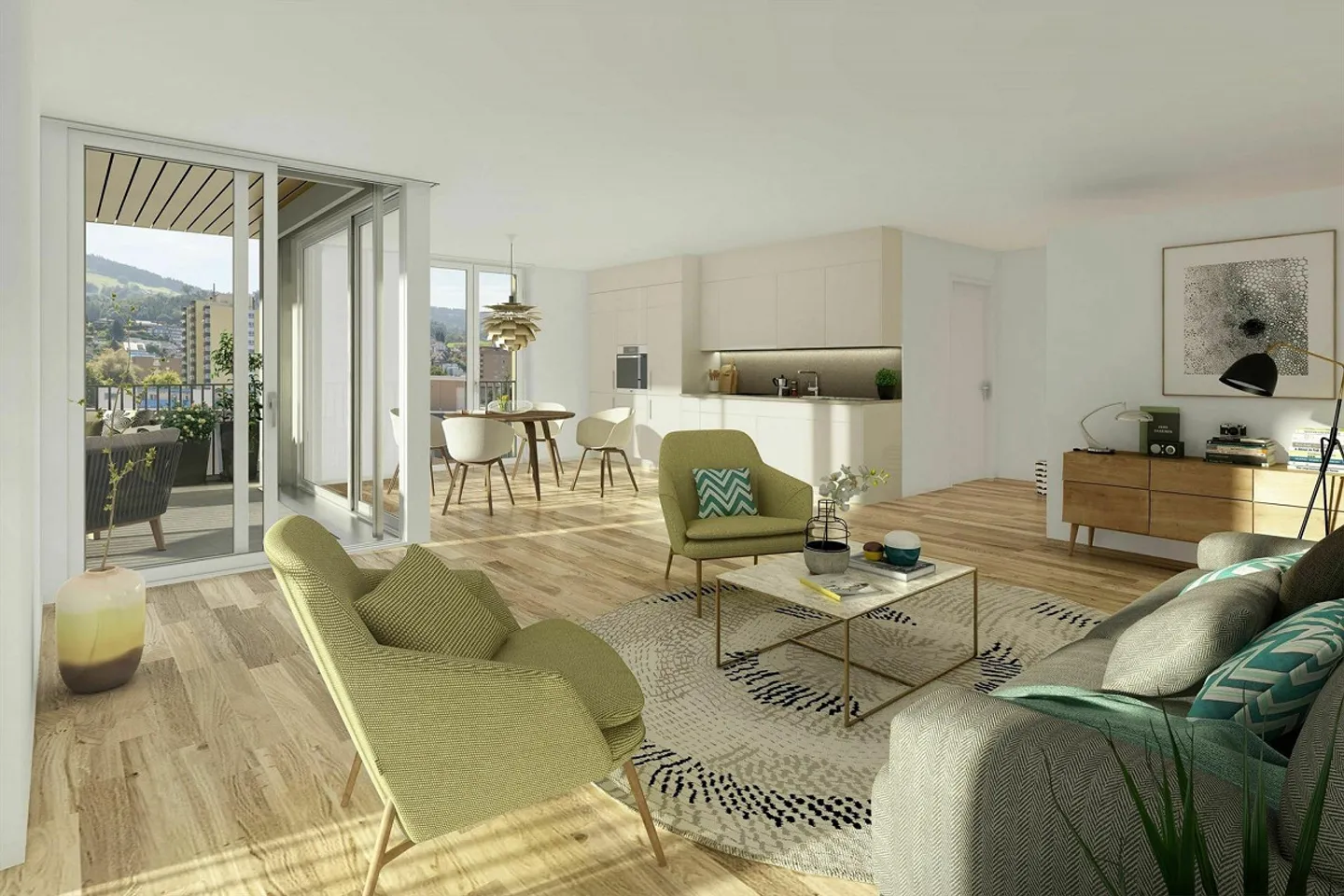 Appartement de rêve près du lac avec grande loggia ! - Photo 2 sur 5