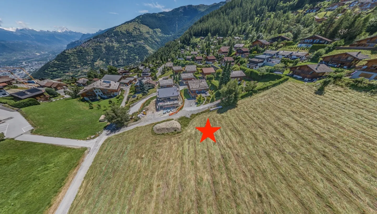 Serviced land free of mandate in a residential area very close to the center - Photo 4 of 8