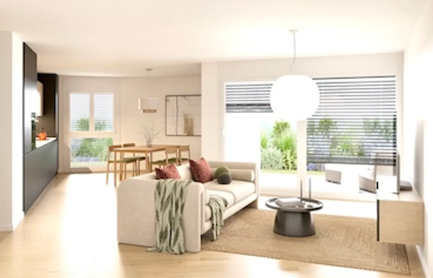 Magnifico appartamento di 4,5 stanze con terrazza e giardino ad Attalens - Foto 7 di 16