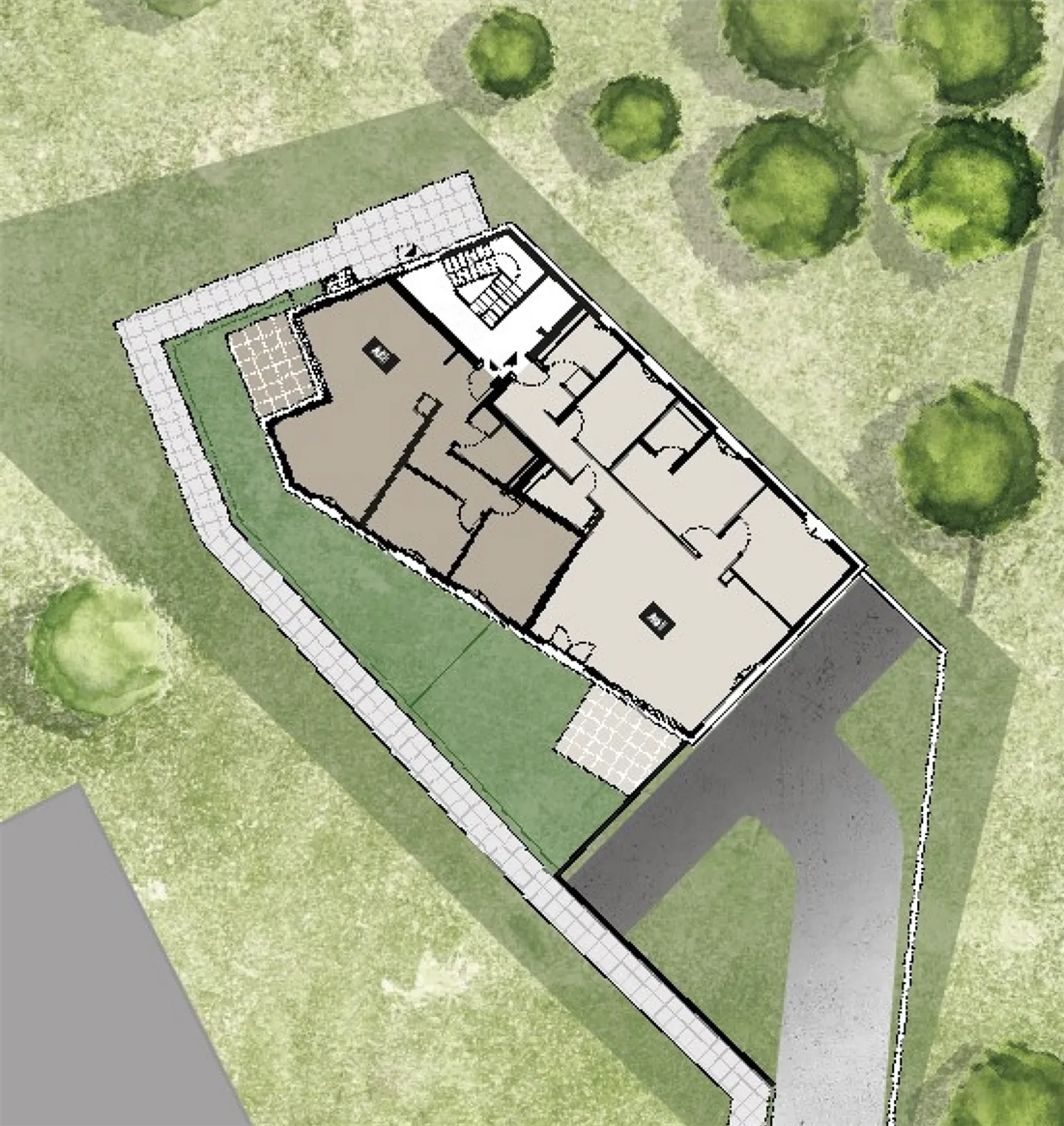 Magnifico appartamento di 4,5 stanze con terrazza e giardino ad Attalens - Foto 9 di 16