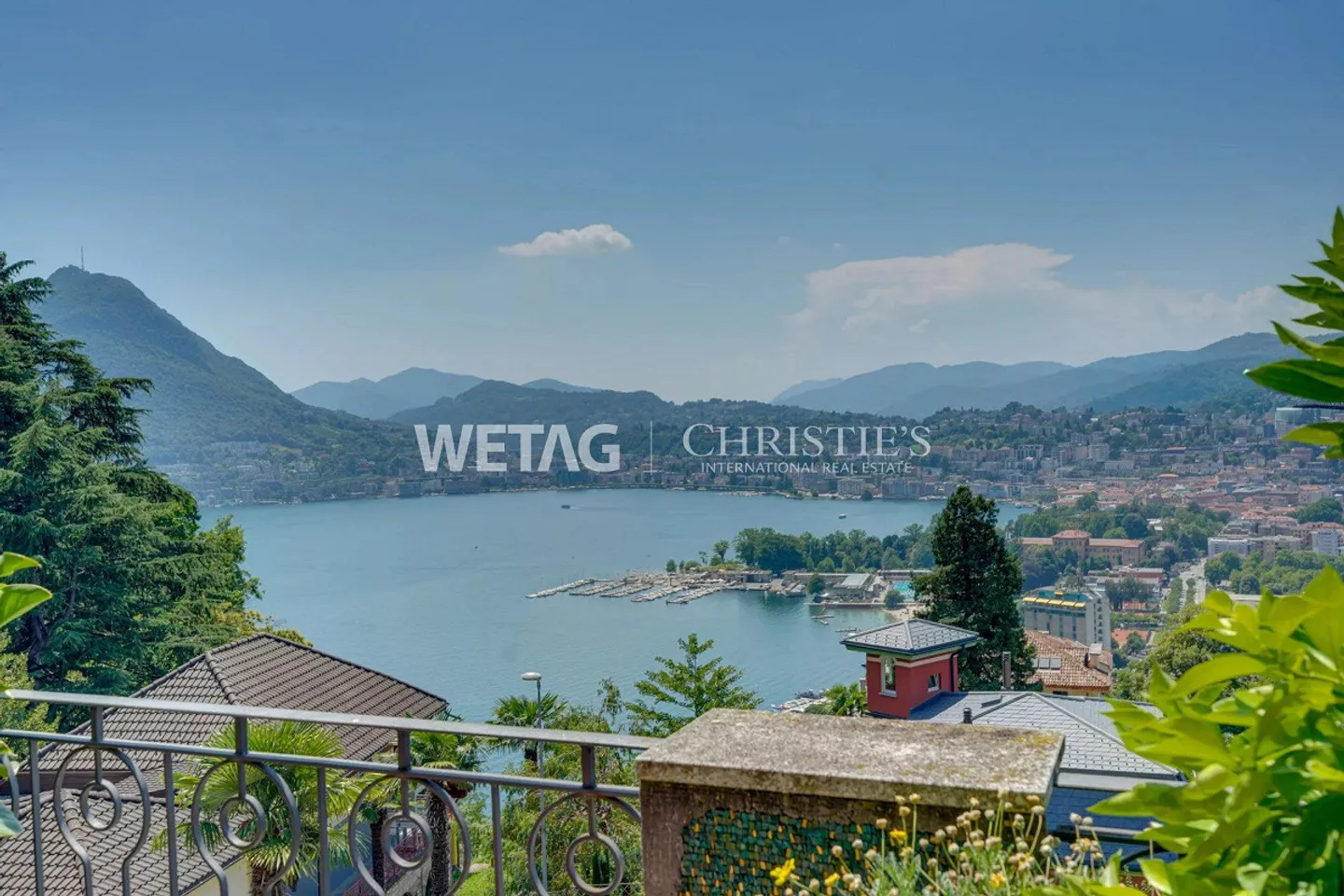 Ruvigliana : Appartement avec vue magnifique sur le lac et piscine à vendre - Photo 2 sur 11