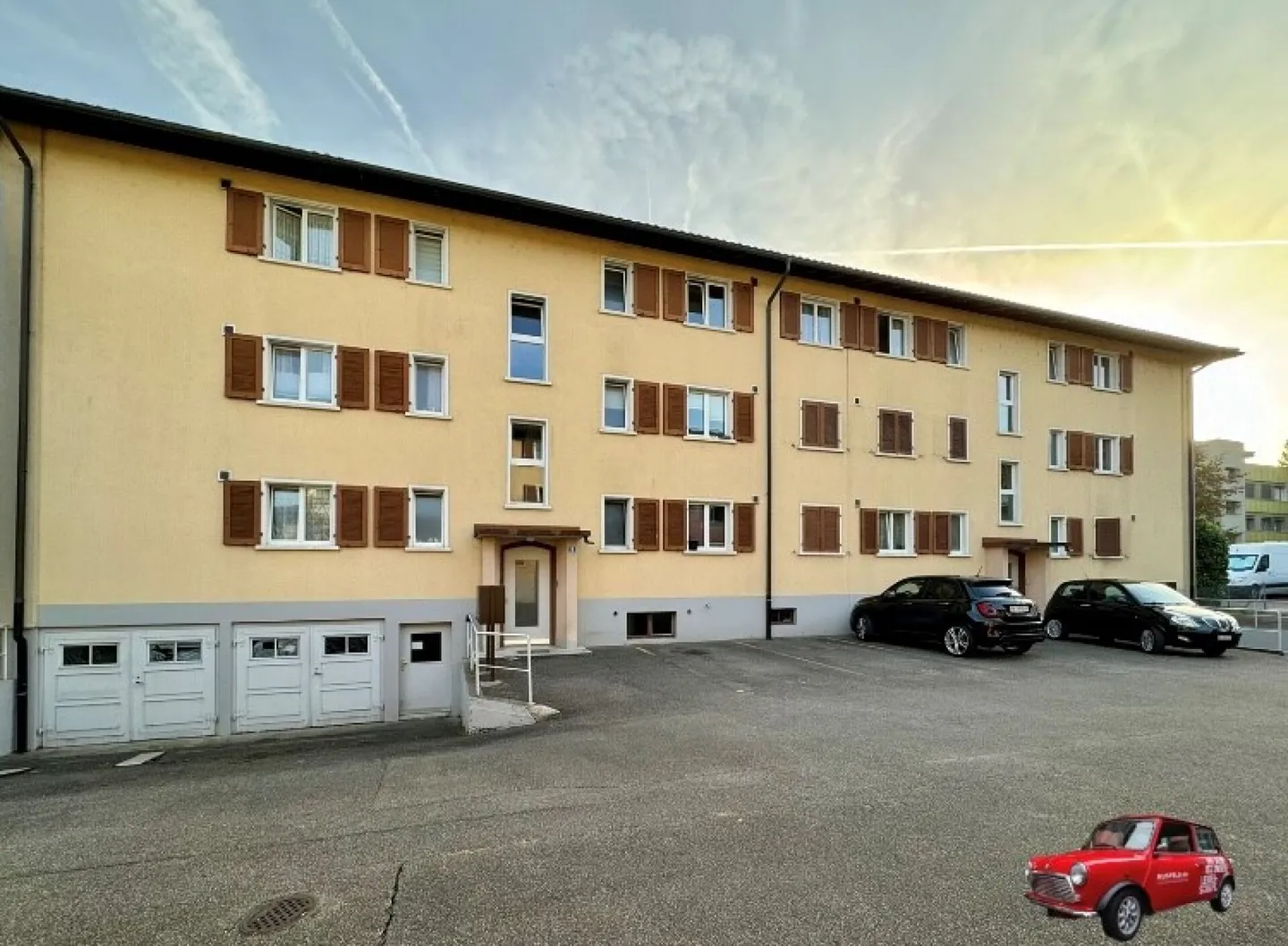 Parking near tram stop Landhof Reinach - for rent - Photo 1 of 1