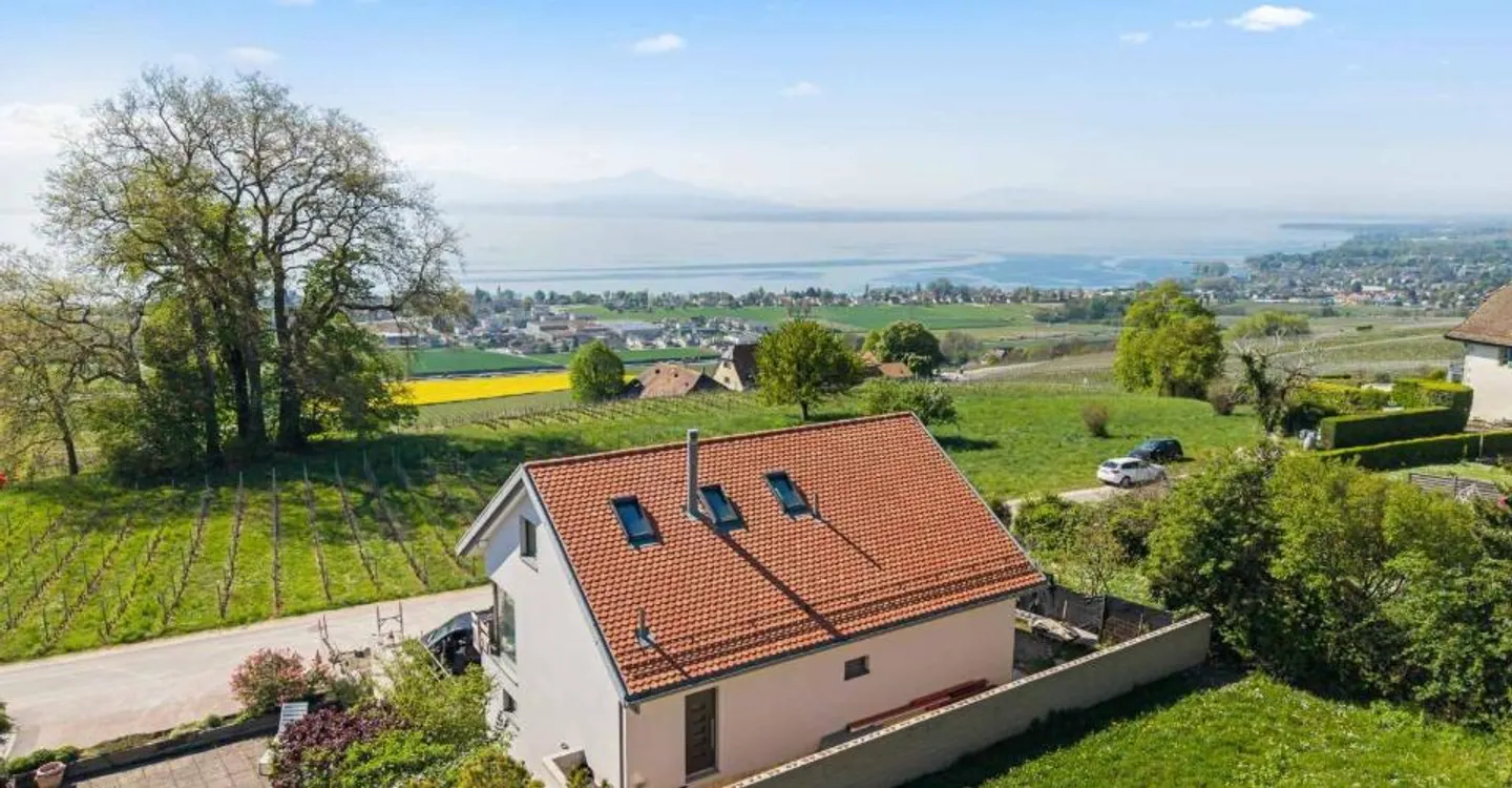 Villa contemporaine avec vue sur le lac - Photo 1 sur 7