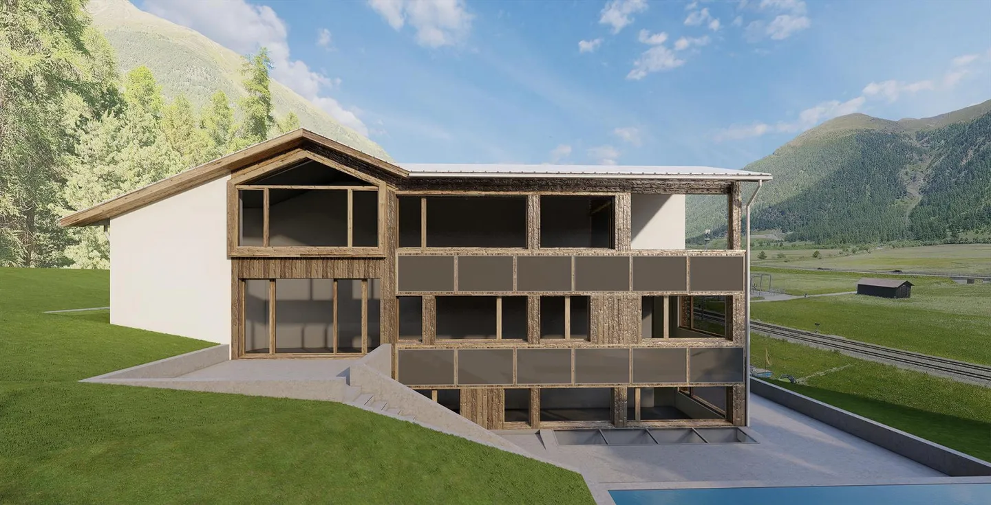 Nuovo progetto di costruzione casa unifamiliare "Mark III" a Bever - Foto 3 di 3