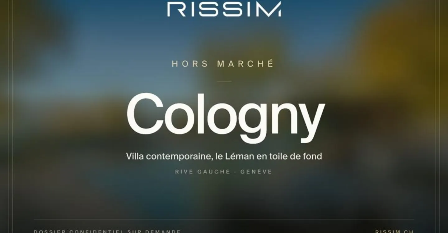 Cologny — zeitgenössische Villa, der Genfersee als Kulisse - Foto 1 von 4