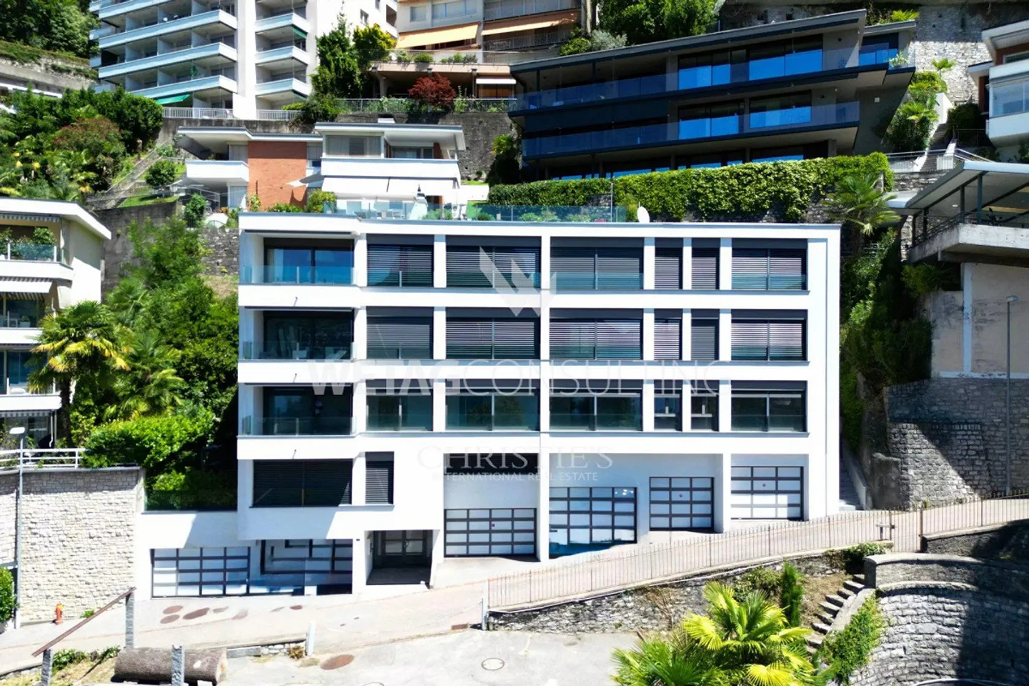 Appartamento al grezzo in vendita a Lugano-Castagnola, con vista lago mozzafiato - Foto 1 di 9
