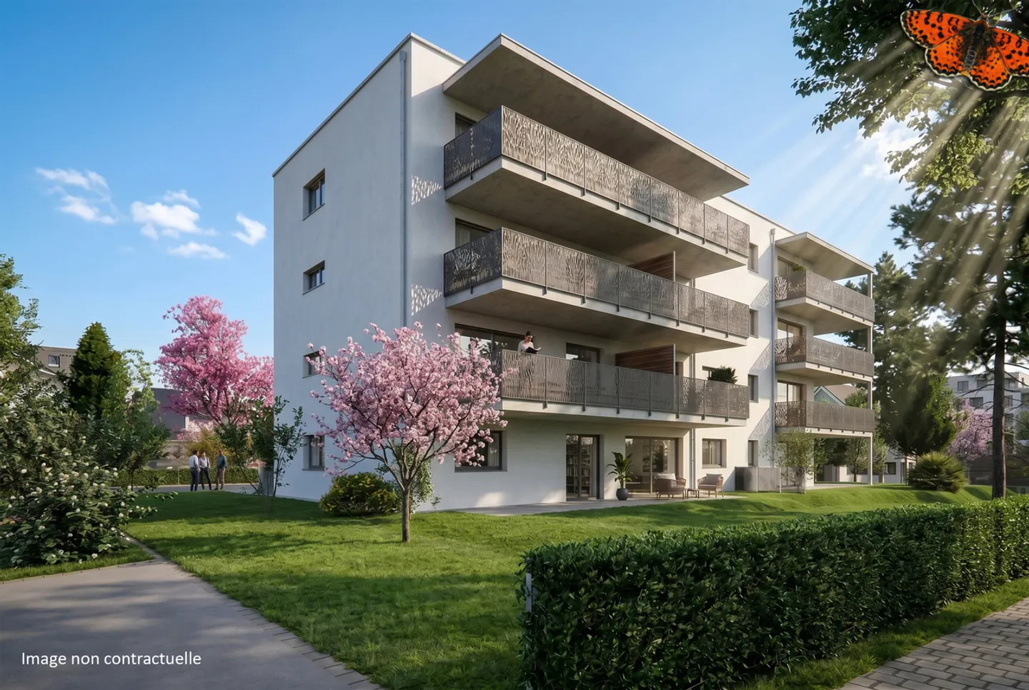 2.5 pces dans nouvelle promotion, situation idéale - Foto 1 di 5