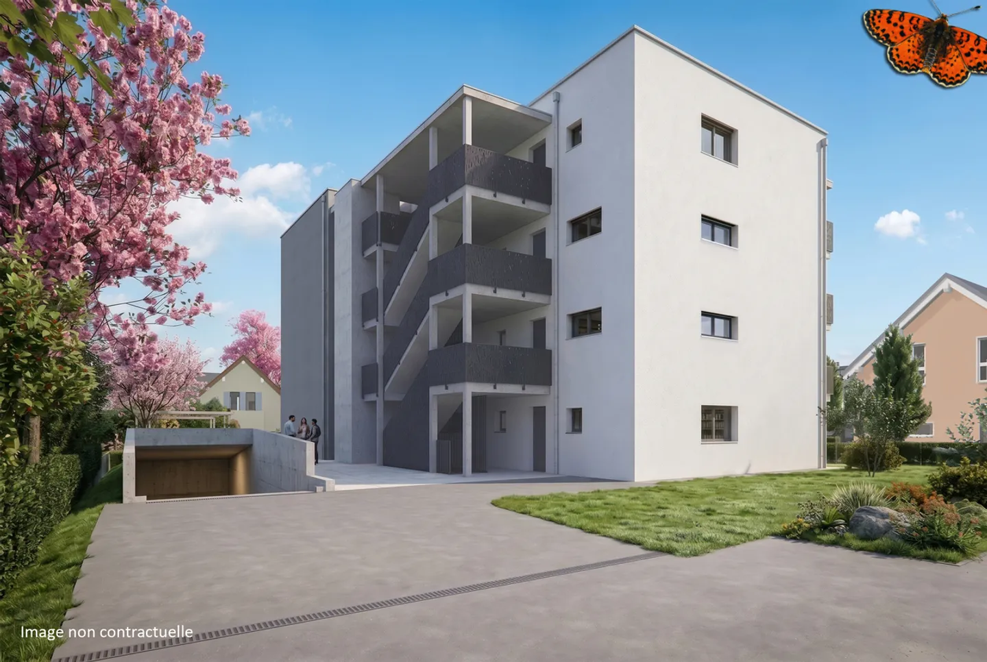 2.5 pces dans nouvelle promotion, situation idéale - Foto 2 di 5