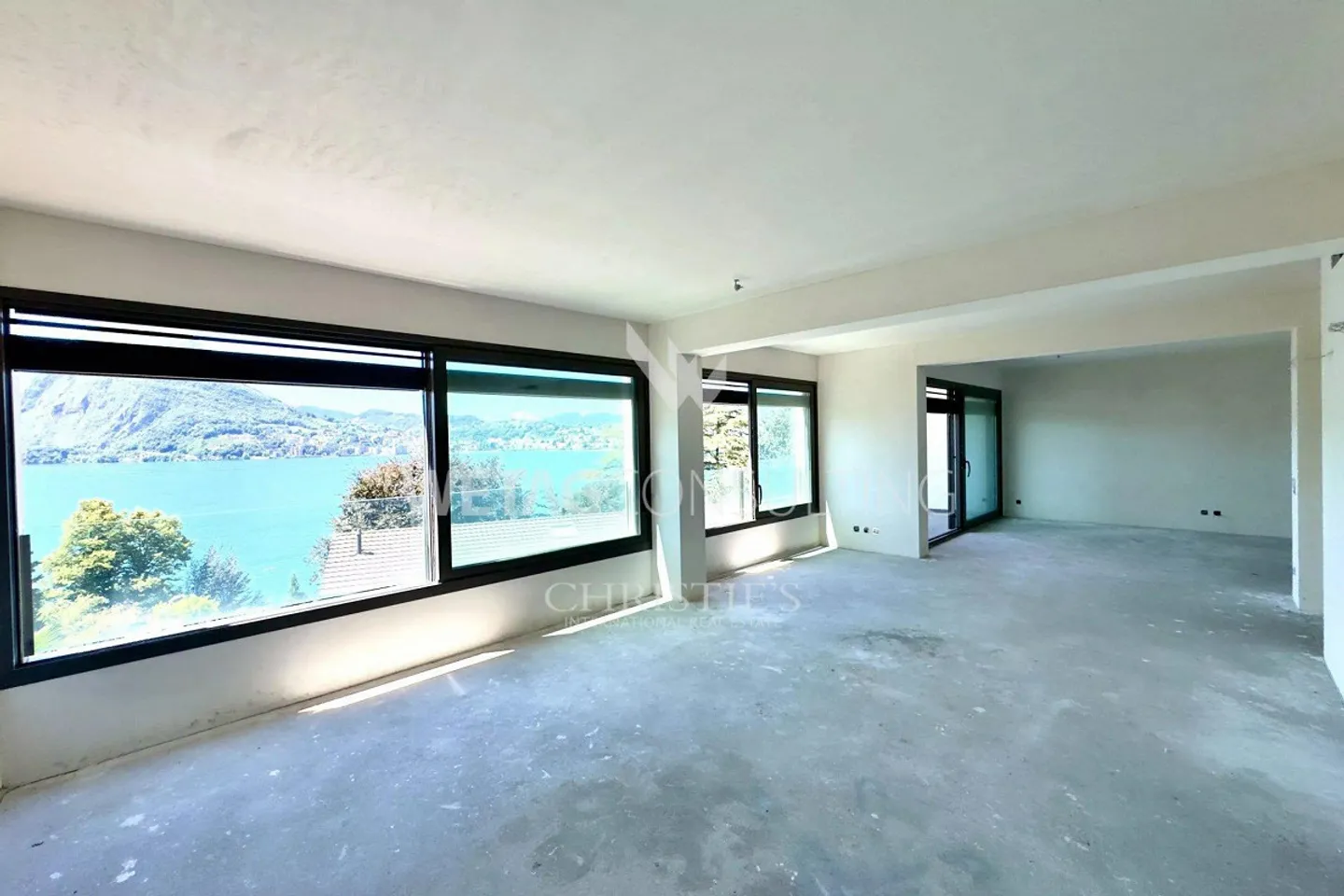 Appartamento al grezzo in vendita a Lugano-Castagnola, con vista lago mozzafiato - Foto 4 di 9