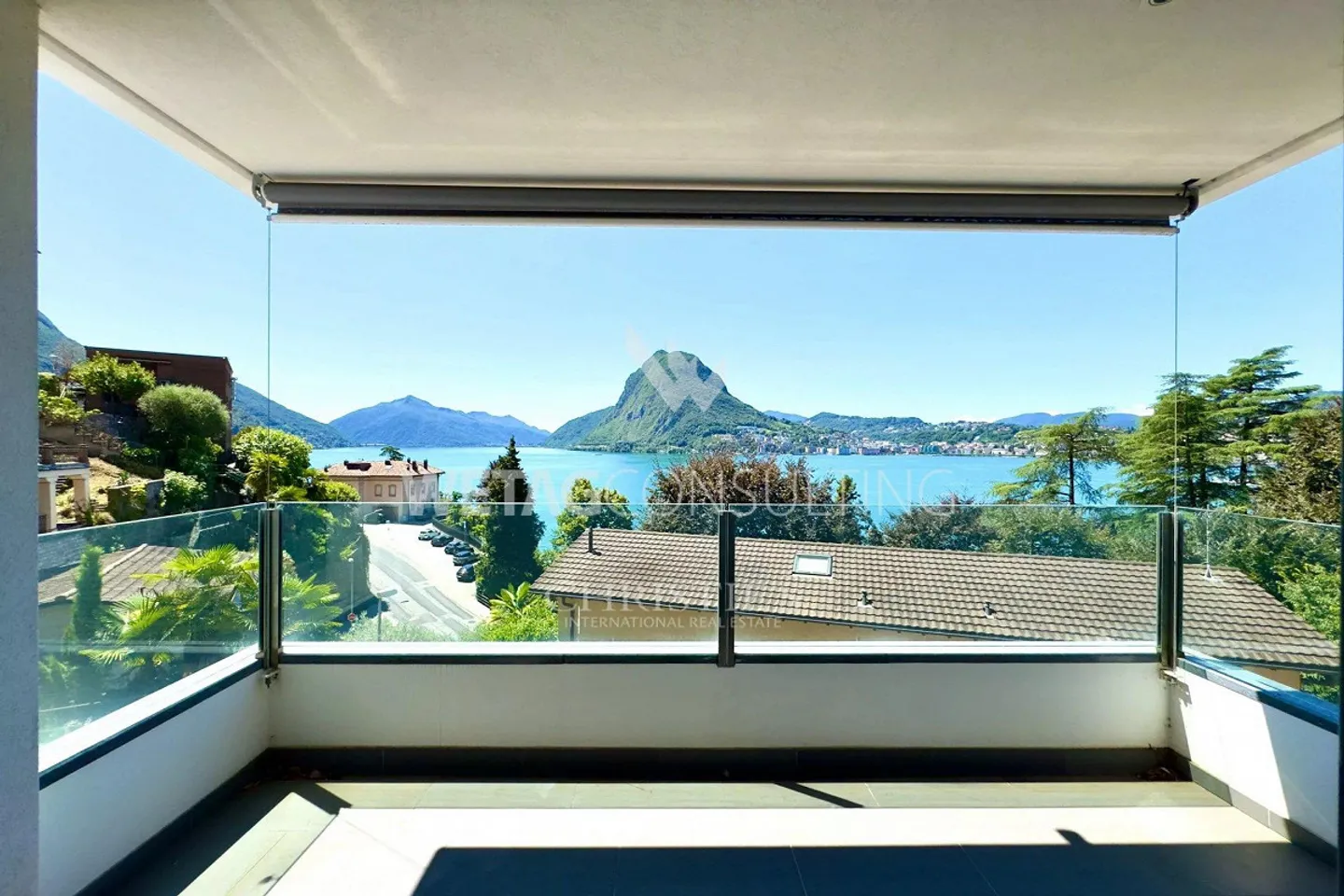 Appartamento al grezzo in vendita a Lugano-Castagnola, con vista lago mozzafiato - Foto 6 di 9