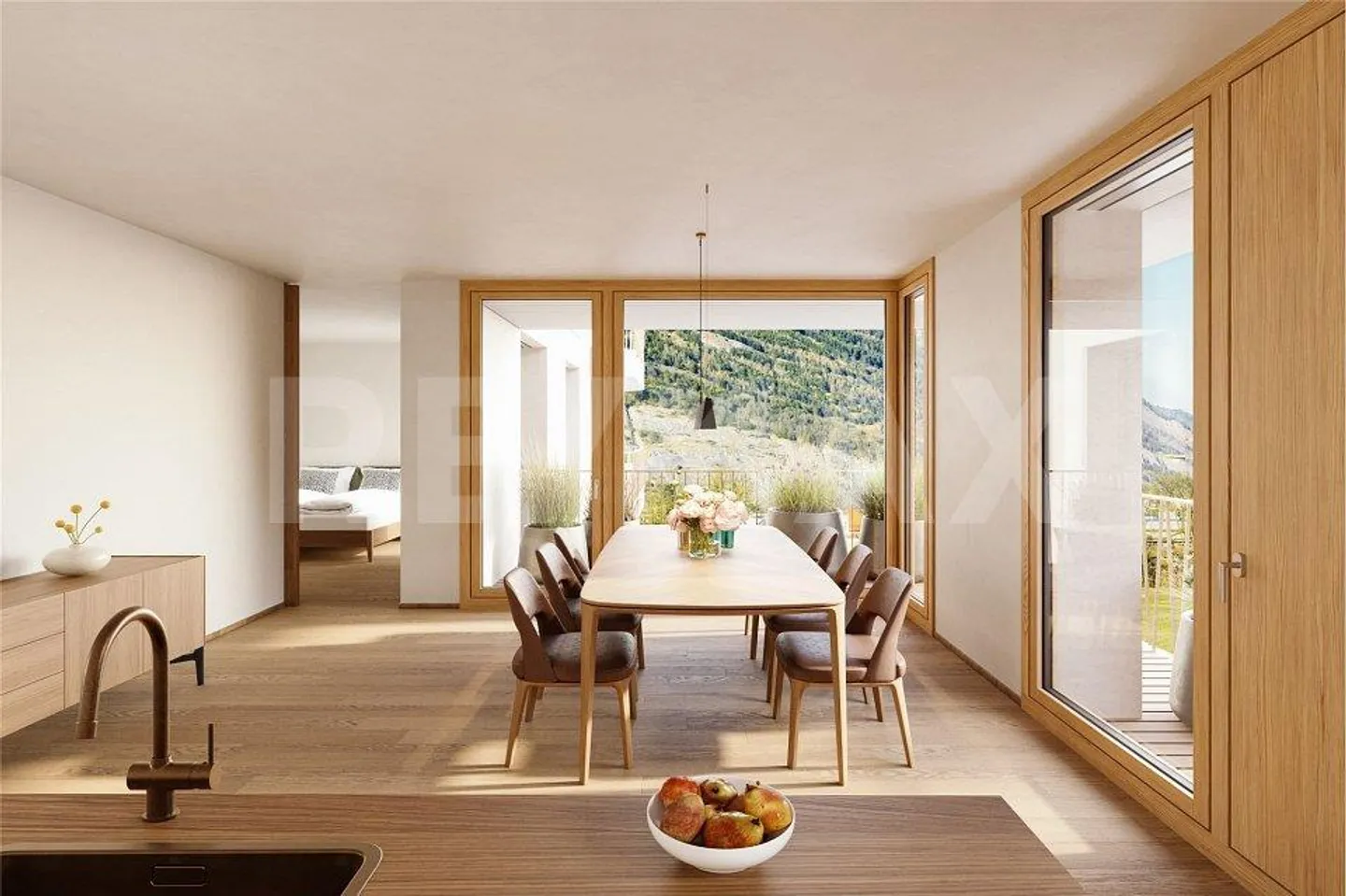 Appartamento al piano terra 3½ locali, n. 01 - Foto 4 di 12