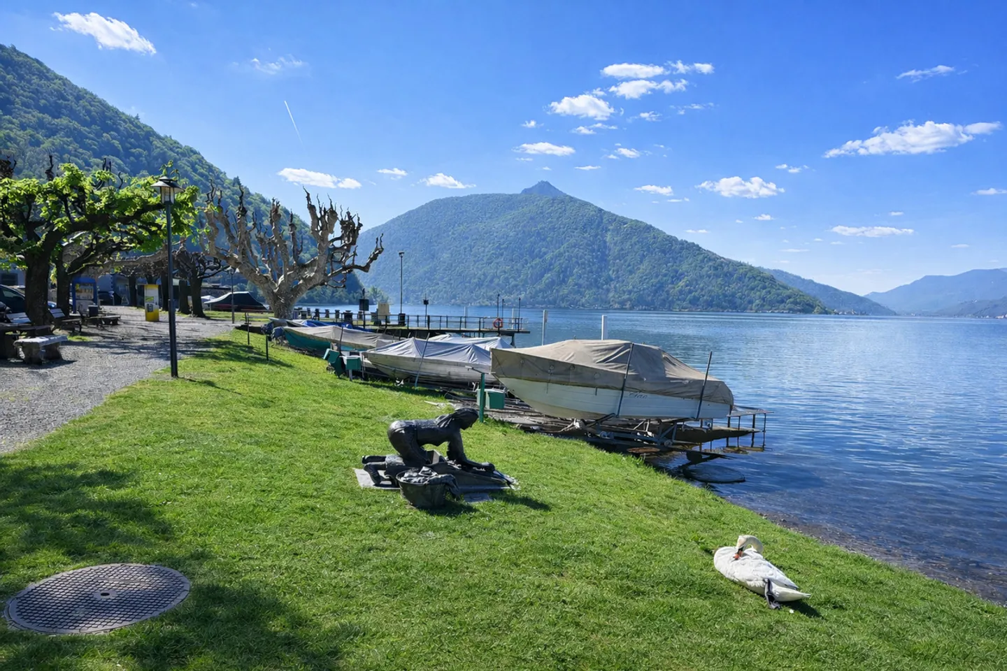 Caratteristica casa di paese a Bissone - Foto 2 di 18