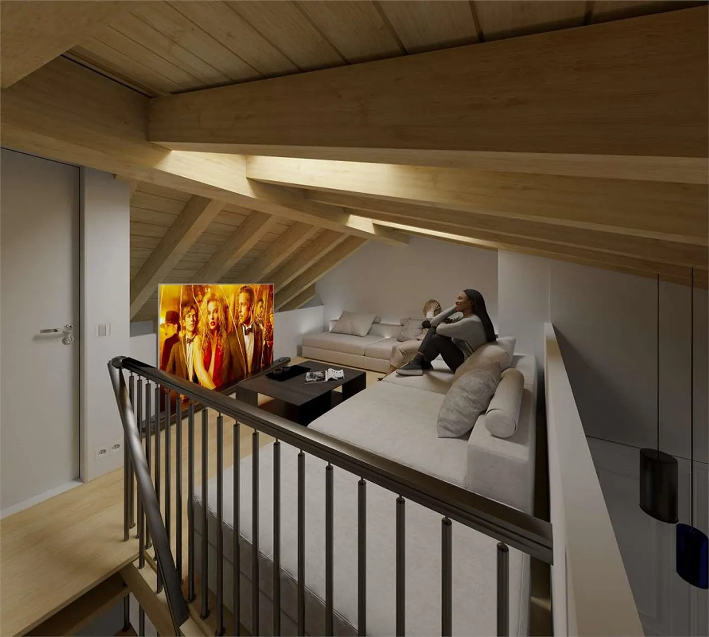 Appartement rénové de 2,5 pièces avec mezzanine dans le cœur de Taverne - Photo 4 sur 6