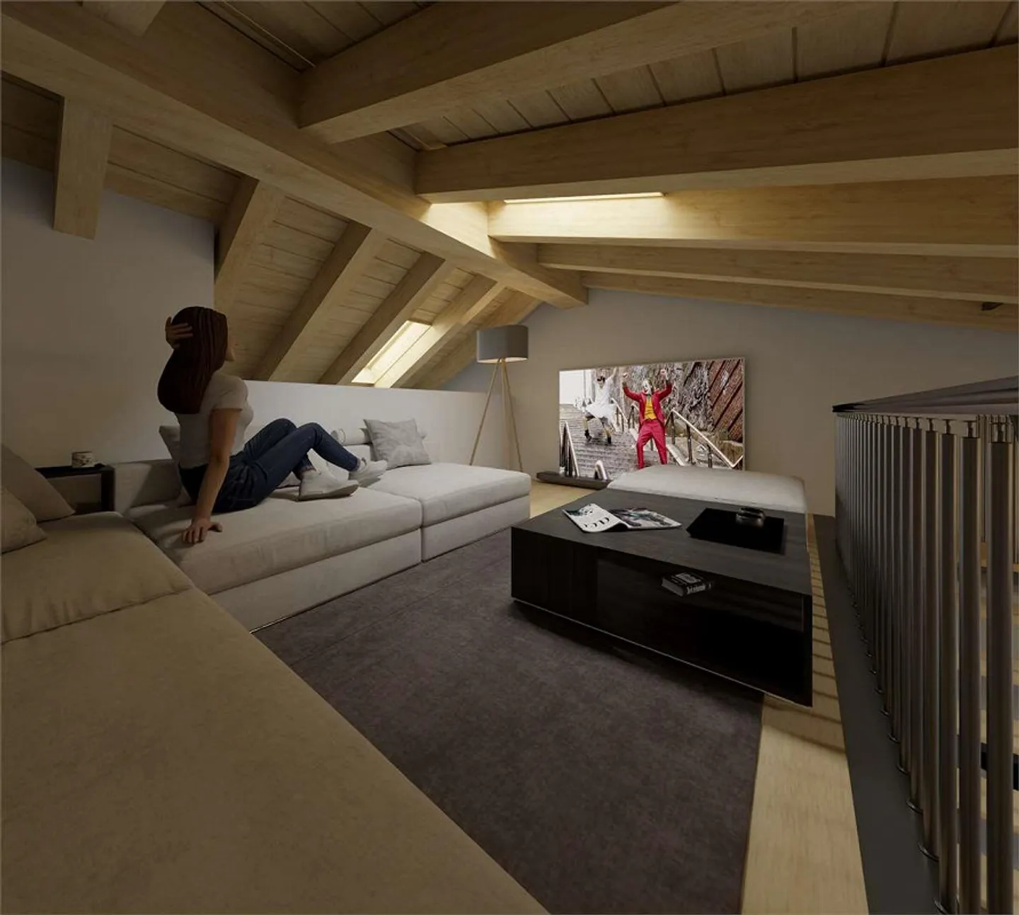 Appartement rénové de 2,5 pièces avec mezzanine dans le cœur de Taverne - Photo 5 sur 6