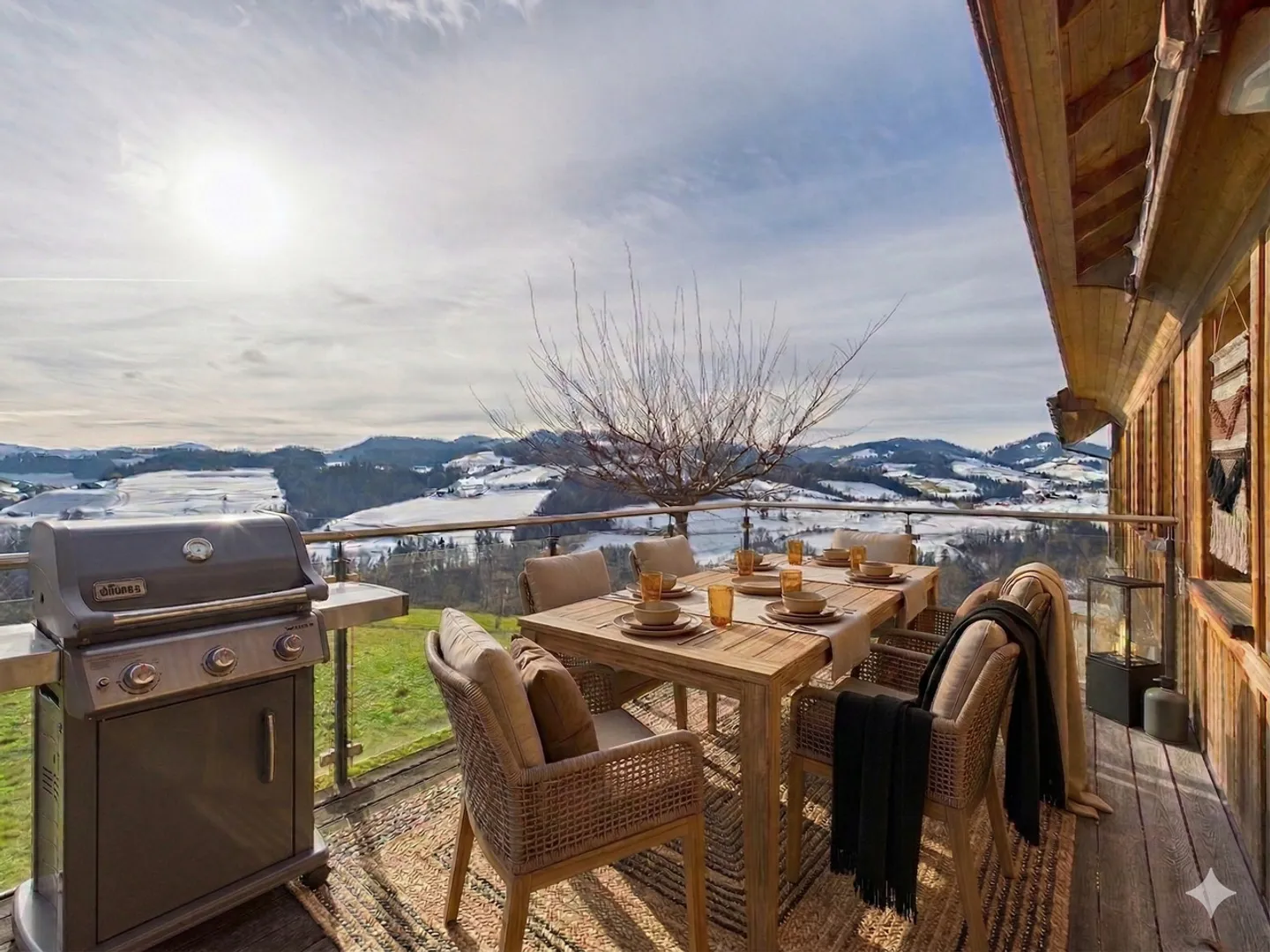 Appartamento affascinante di 4,5 stanze con balcone a Müselbach - Foto 8 di 9