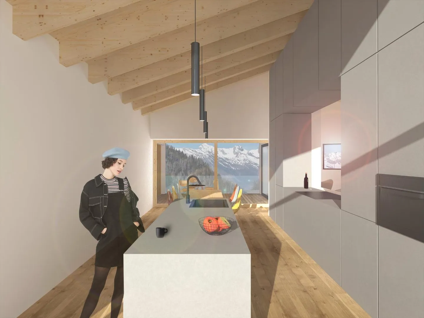 Nuovo appartamento con grande terrazza - Foto 3 di 13