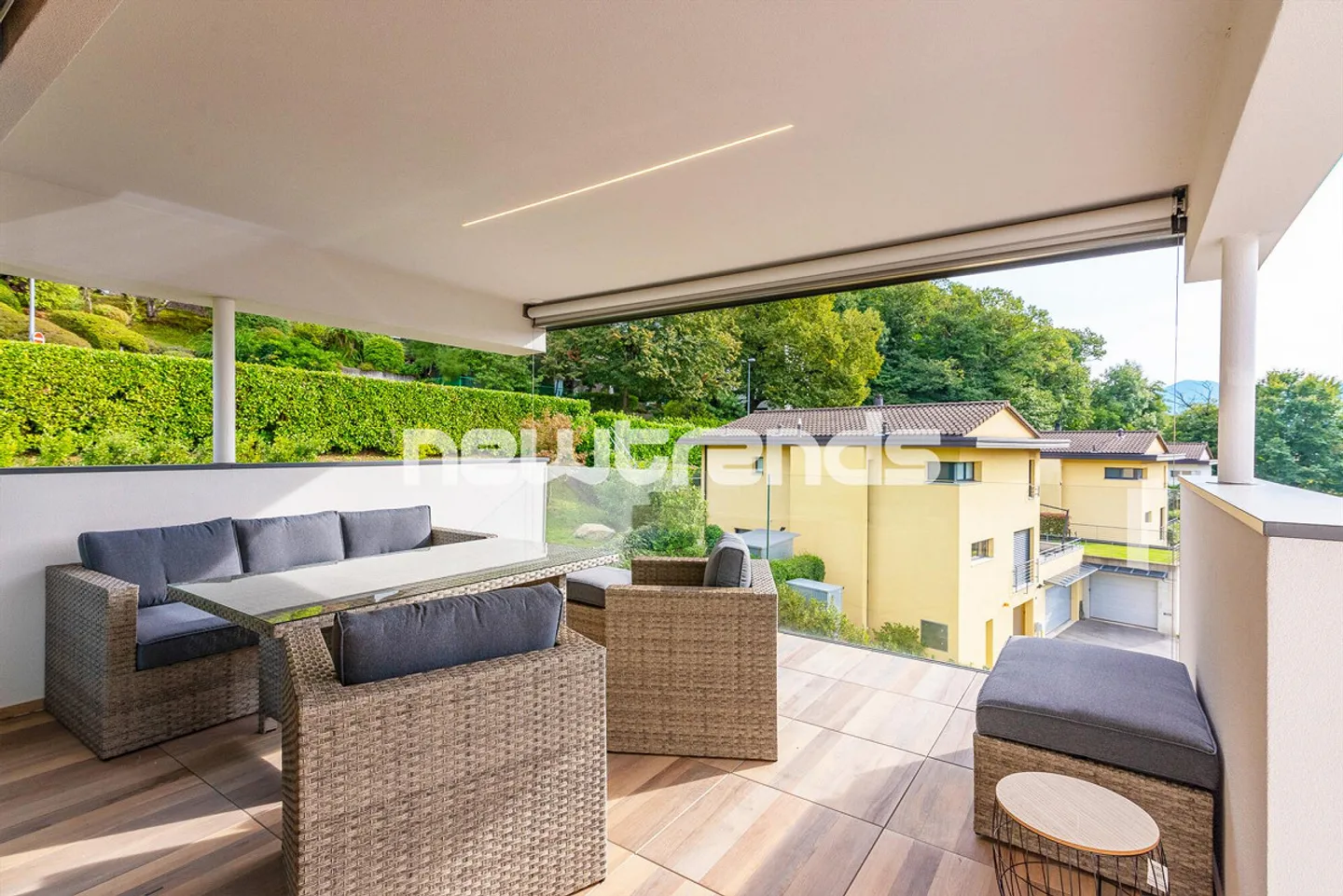 Montagnola – Arasio: penthouse with 3.5 rooms, terrace and open view. - Photo 14 of 19
