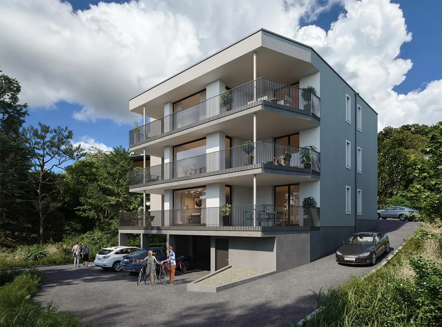 NOUVEAU : Appartement de 4,5 pièces dans un emplacement calme à Liestal - Photo 2 sur 6