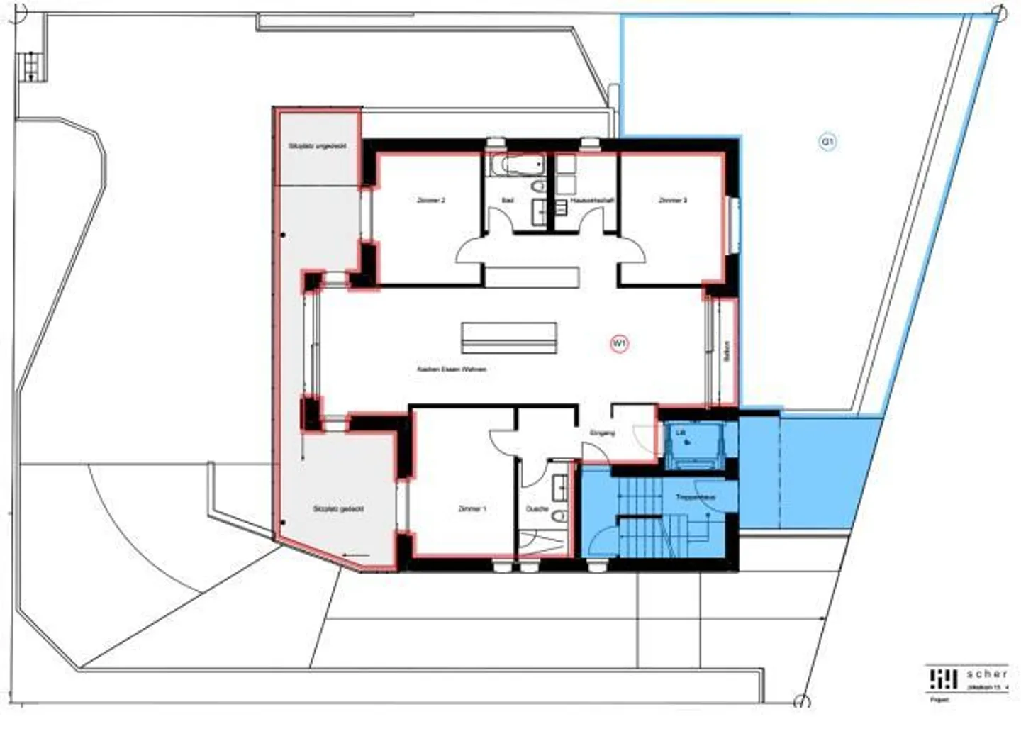 NOUVEAU : Appartement de 4,5 pièces dans un emplacement calme à Liestal - Photo 6 sur 6