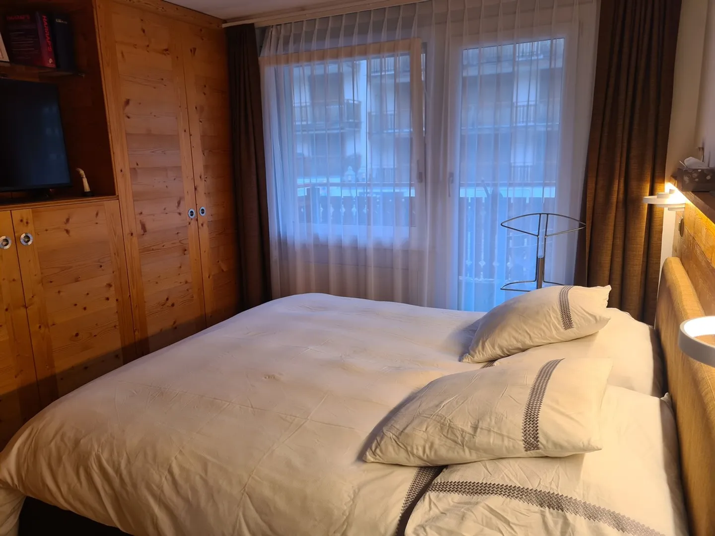 Beau 2.5 pces à louer à la saison d'hiver, au centre de Crans  - Foto 12 von 22