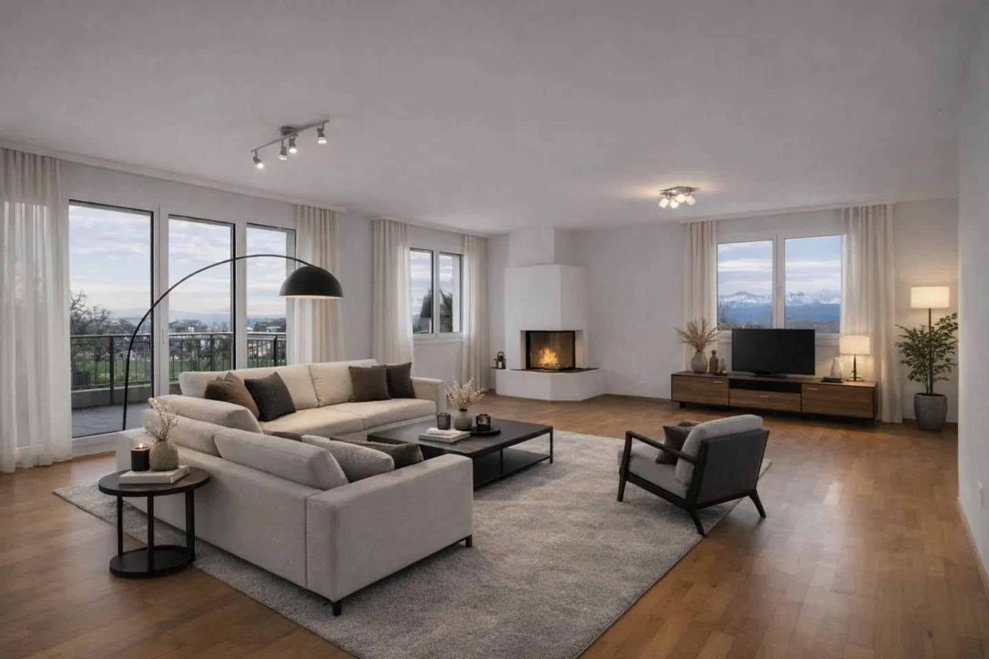 Charmante Etagenwohnung mit Aussicht - Foto 1 von 7