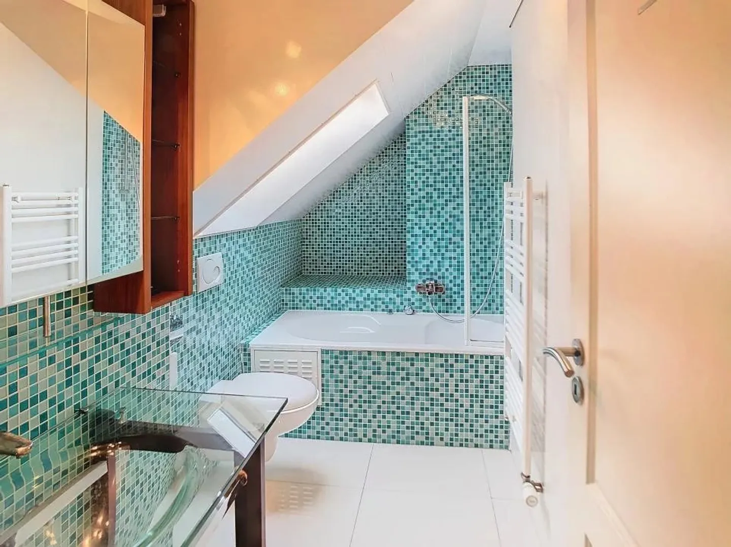 Duplextwo-room apartment with terrace in the city center - Photo 12 of 13