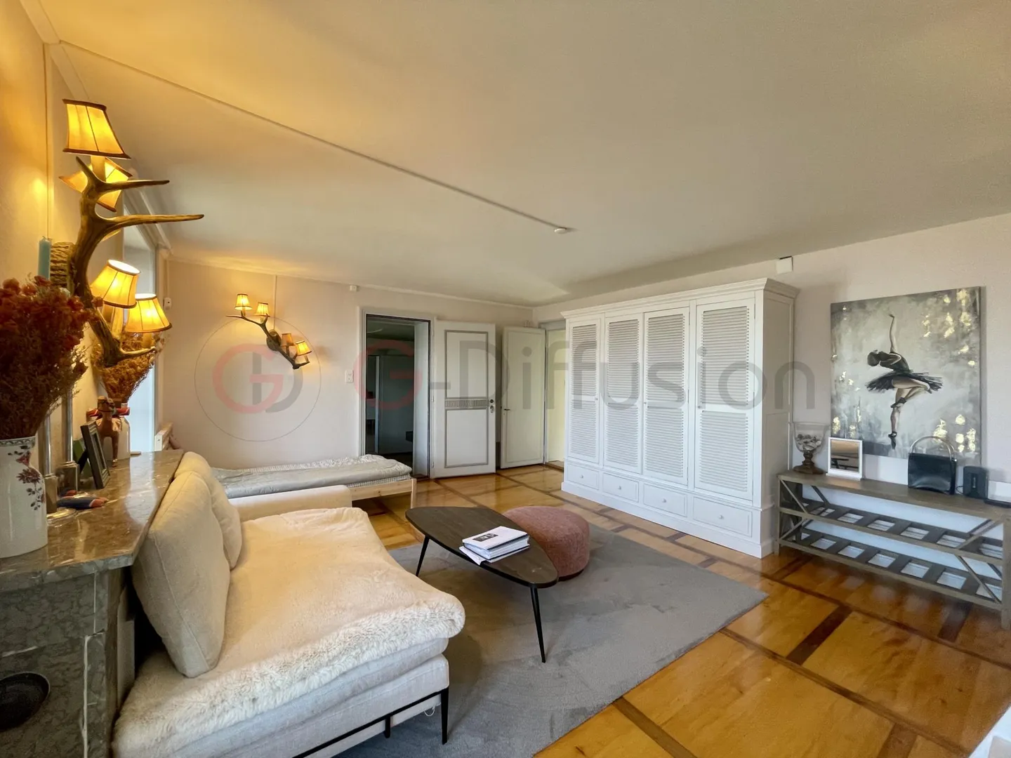 Appartamento eccezionale con vista lago e giardino privato - Come una casa a Veytaux - Foto 14 di 24